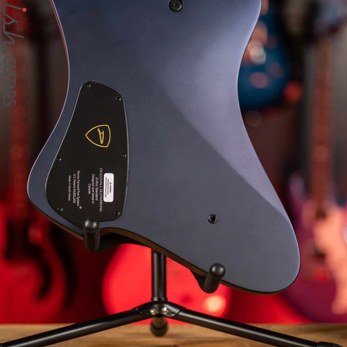 Dingwall D-Roc Standard 5-String Bass Blue to Purple Colorshift - Image 9