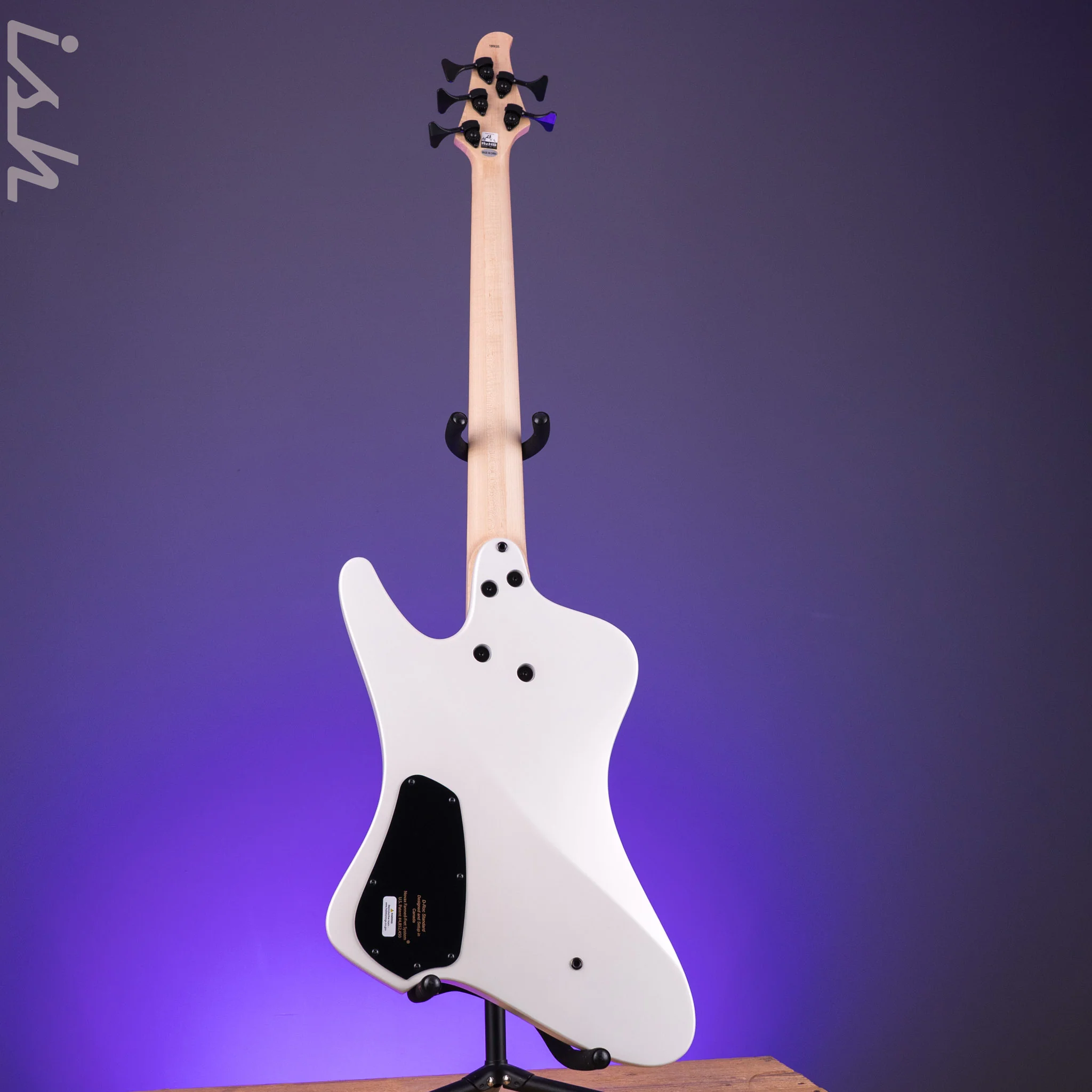 Dingwall D-Roc Standard 5-String Bass Ducati Pearl White - Image 7
