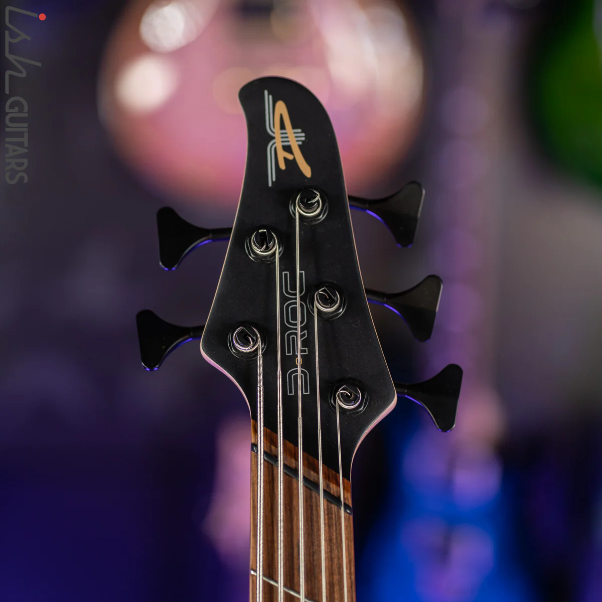 Dingwall D-Roc Standard 5-String Bass Gloss Aquamarine Metalflake - Image 6