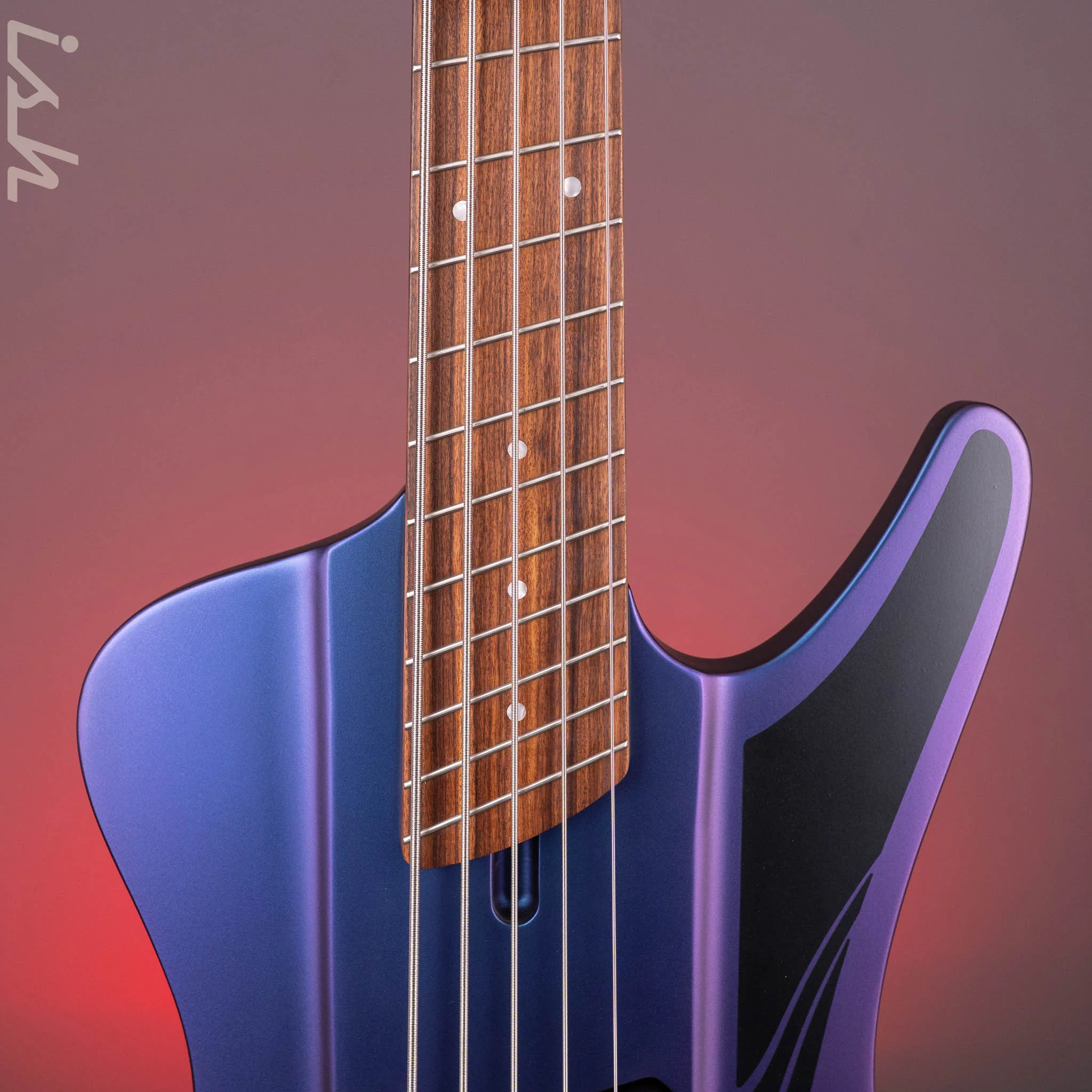 Dingwall D-Roc Standard 5-String Bass Matte Blue to Purple Colorshift B-Stock - Image 5