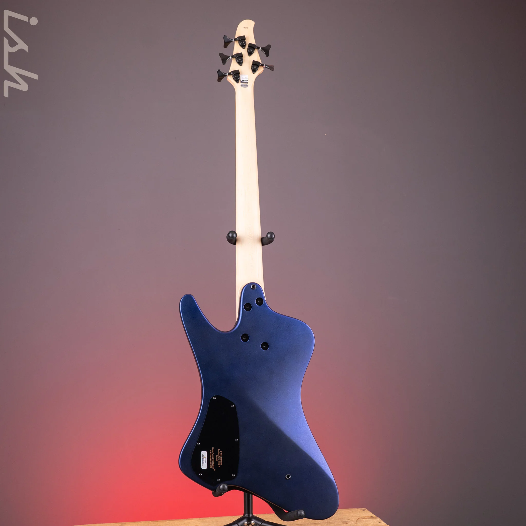 Dingwall D-Roc Standard 5-String Bass Matte Blue to Purple Colorshift B-Stock - Image 10