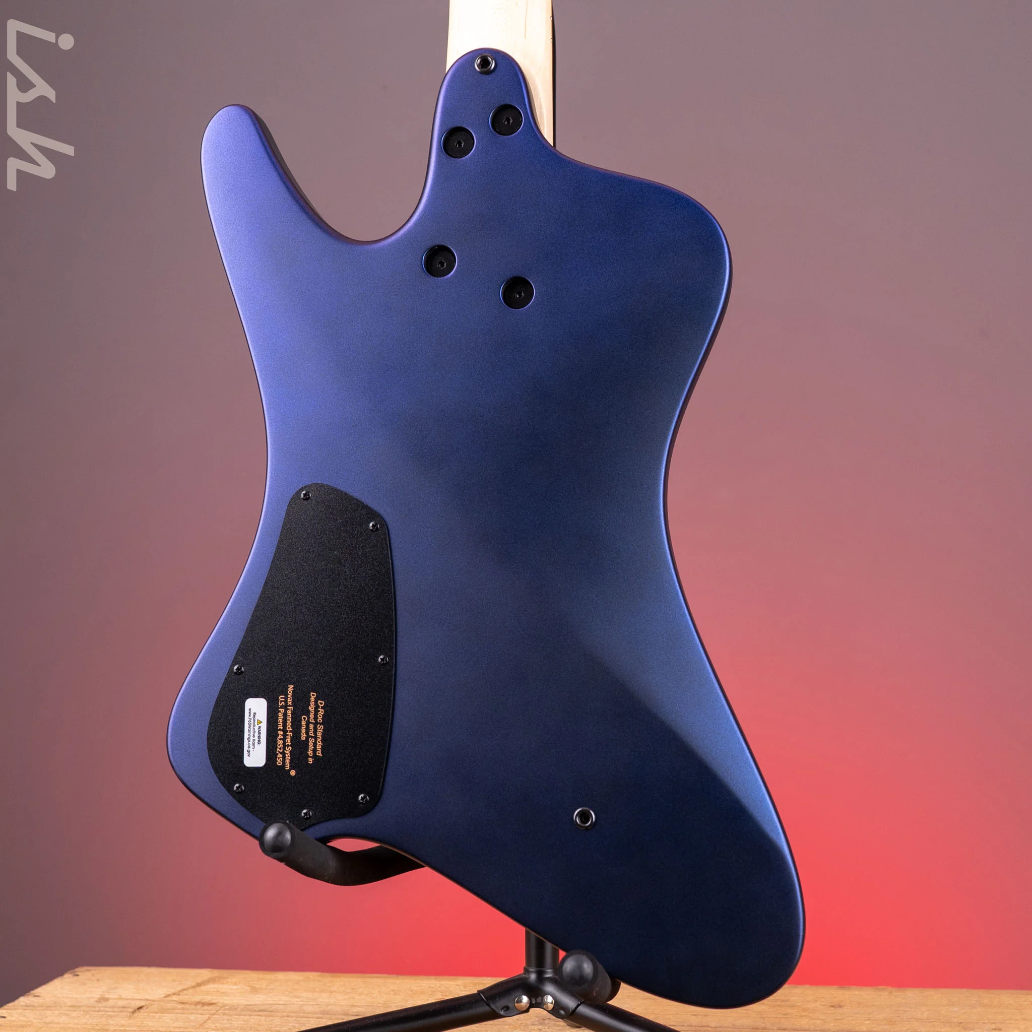 Dingwall D-Roc Standard 5-String Bass Matte Blue to Purple Colorshift B-Stock - Image 11