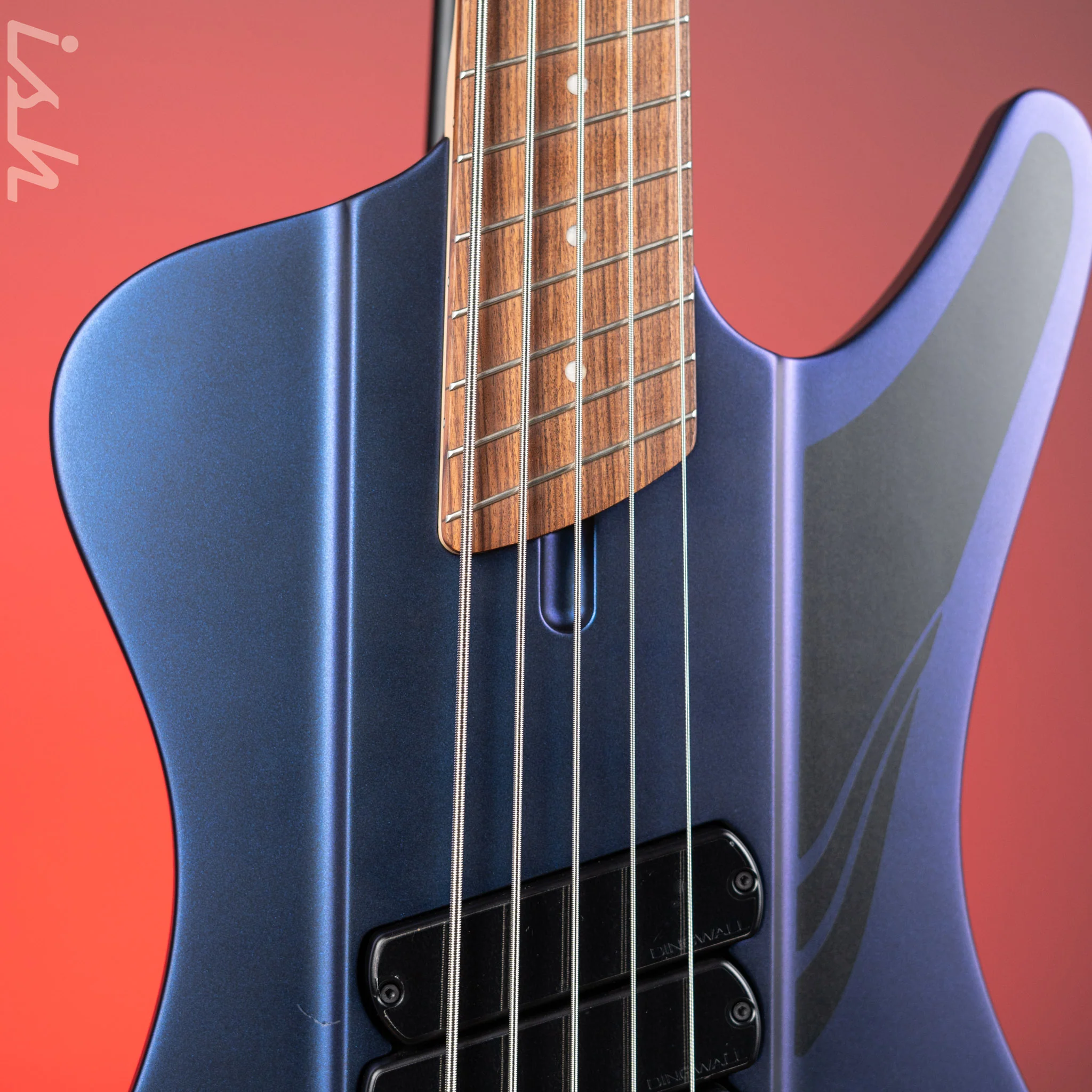 Dingwall D-Roc Standard 5-String Bass Matte Blue to Purple Colorshift B-STOCK - Image 3