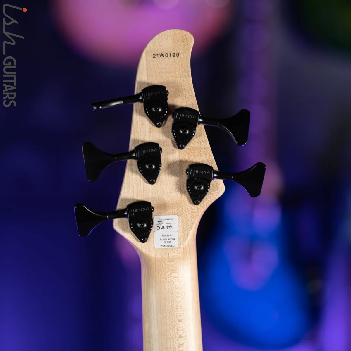 Dingwall D-Roc Standard 5-String Bass Matte Metallic Black - Image 11