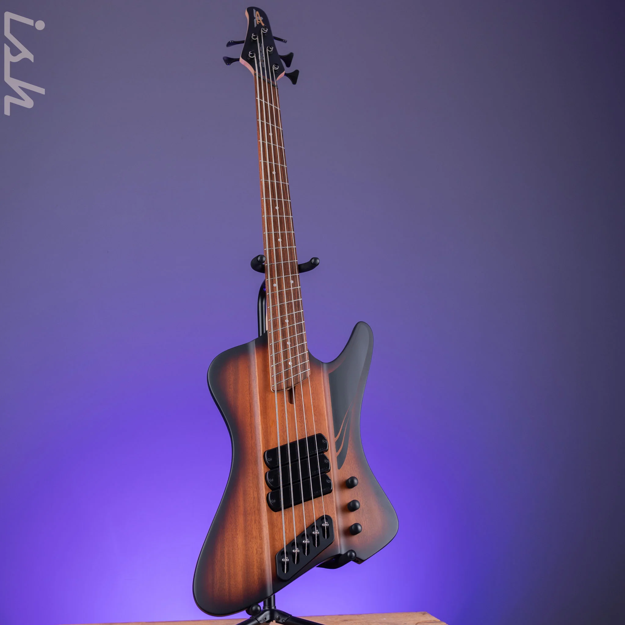 Dingwall D-Roc Standard 5-String Bass Matte Vintageburst - Image 2