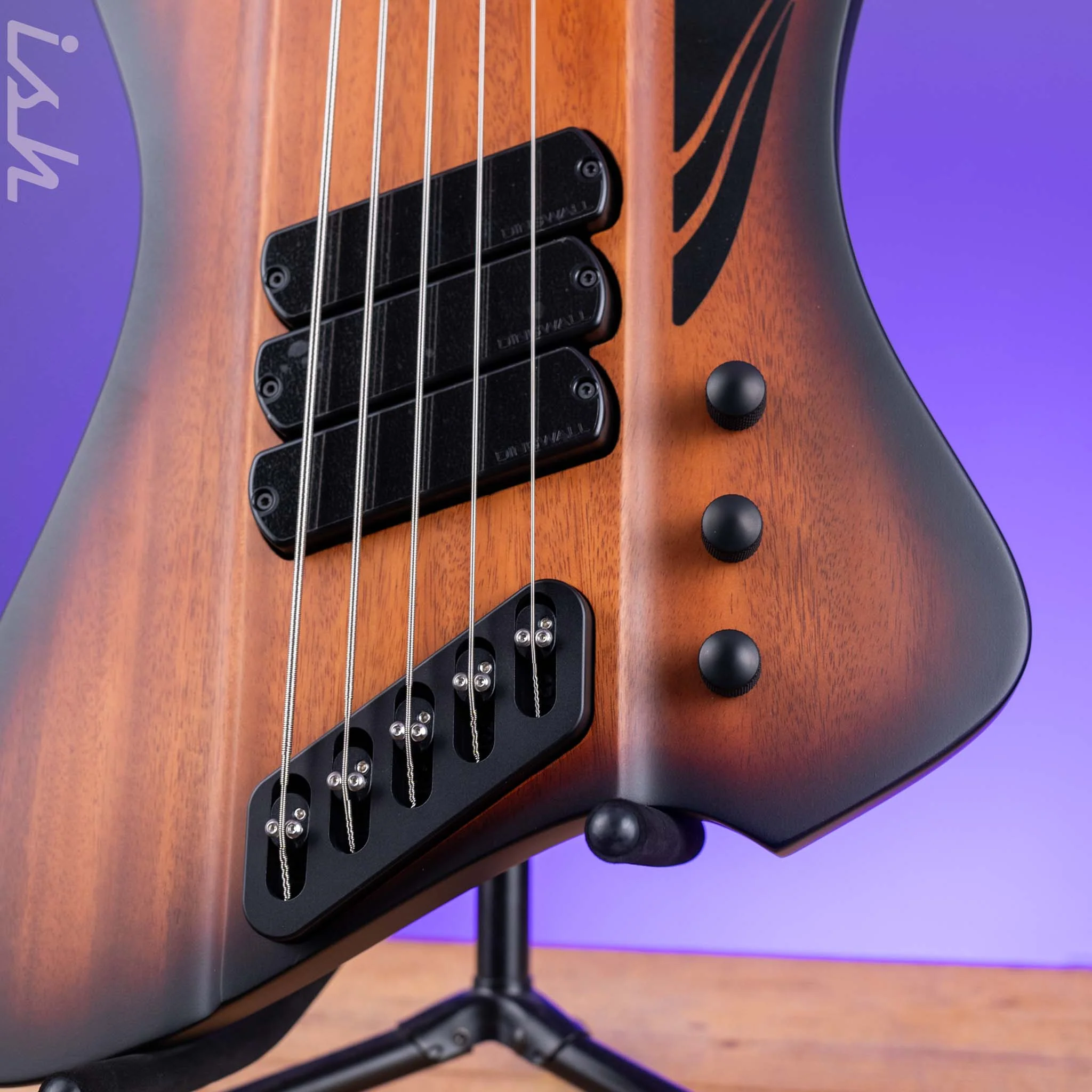 Dingwall D-Roc Standard 5-String Bass Matte Vintageburst - Image 4