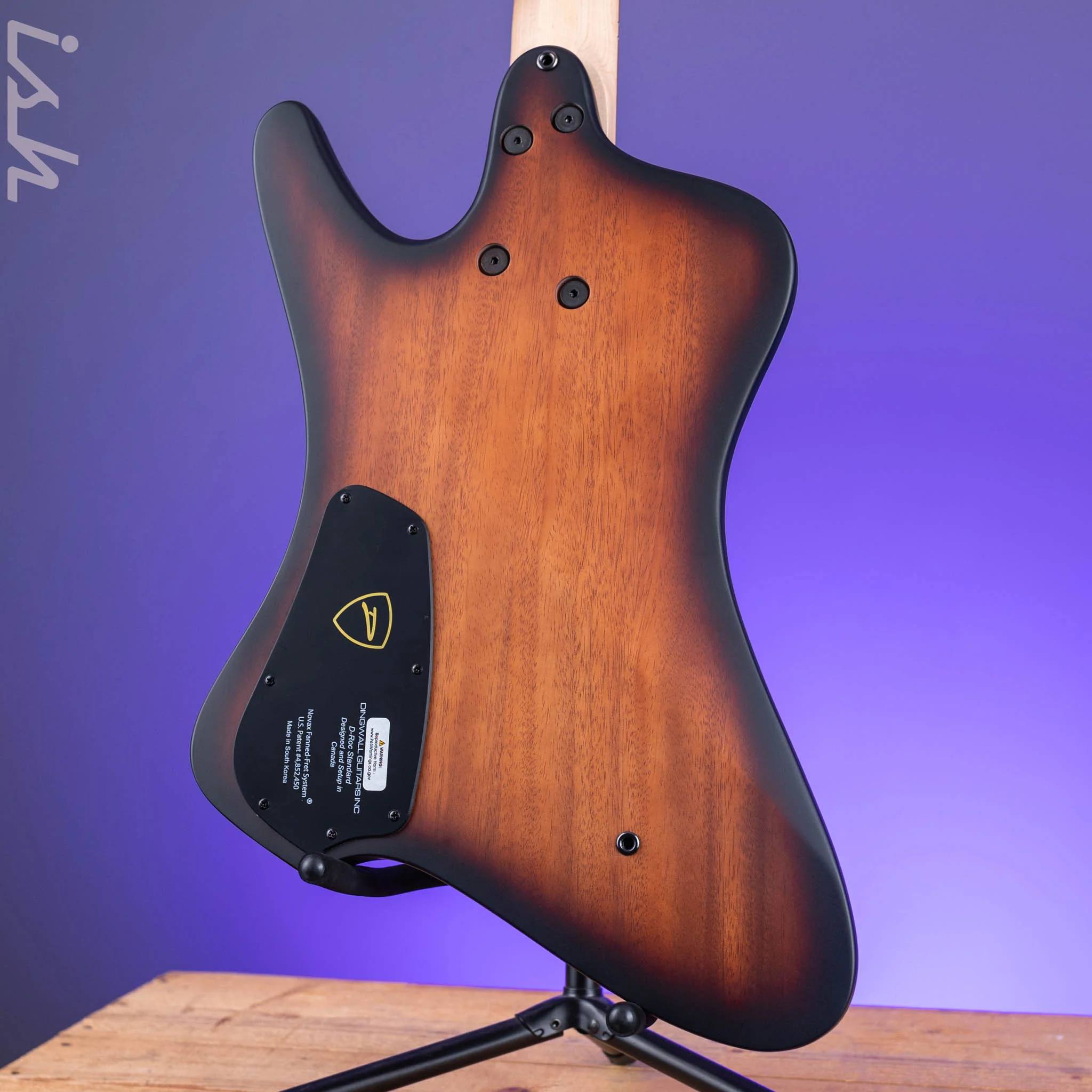 Dingwall D-Roc Standard 5-String Bass Matte Vintageburst - Image 7