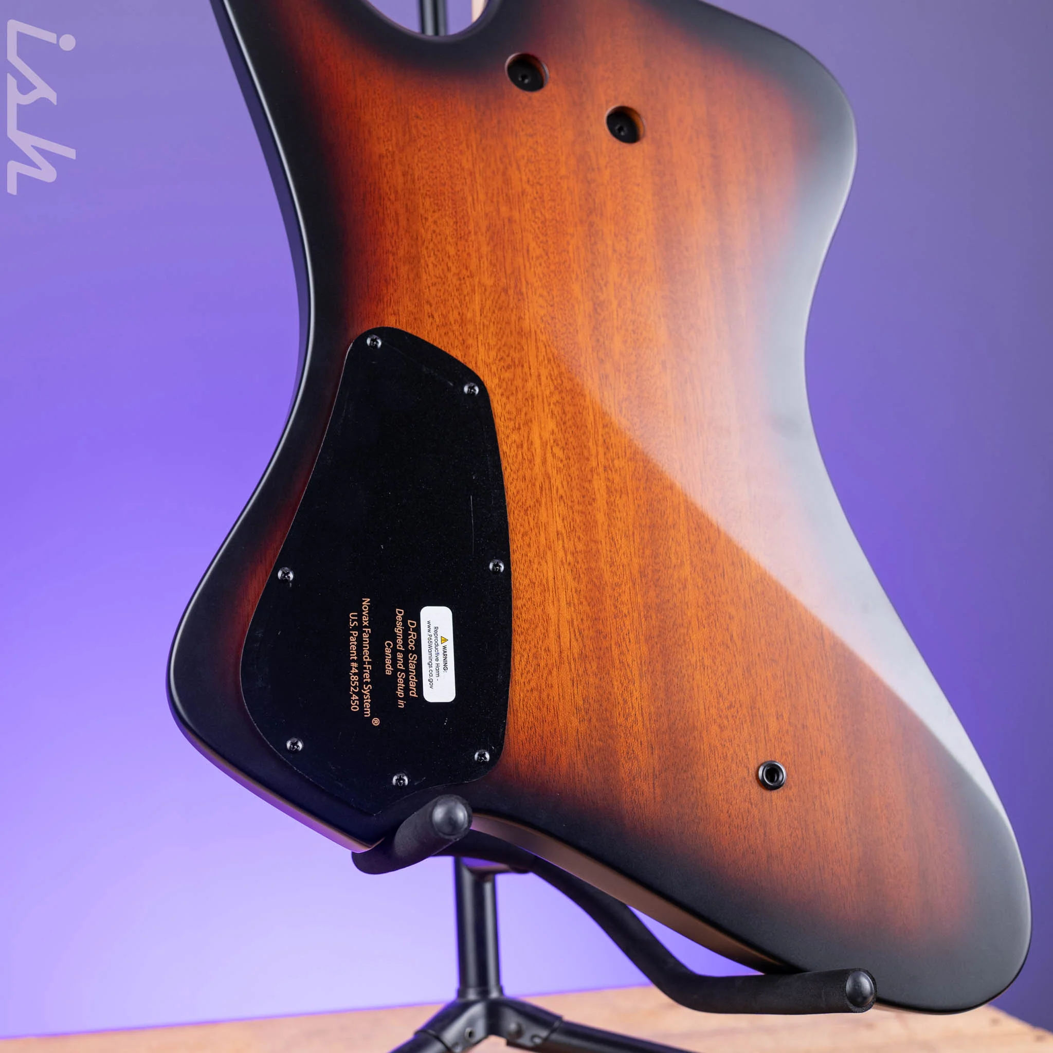 Dingwall D-Roc Standard 5-String Bass Matte Vintageburst - Image 9