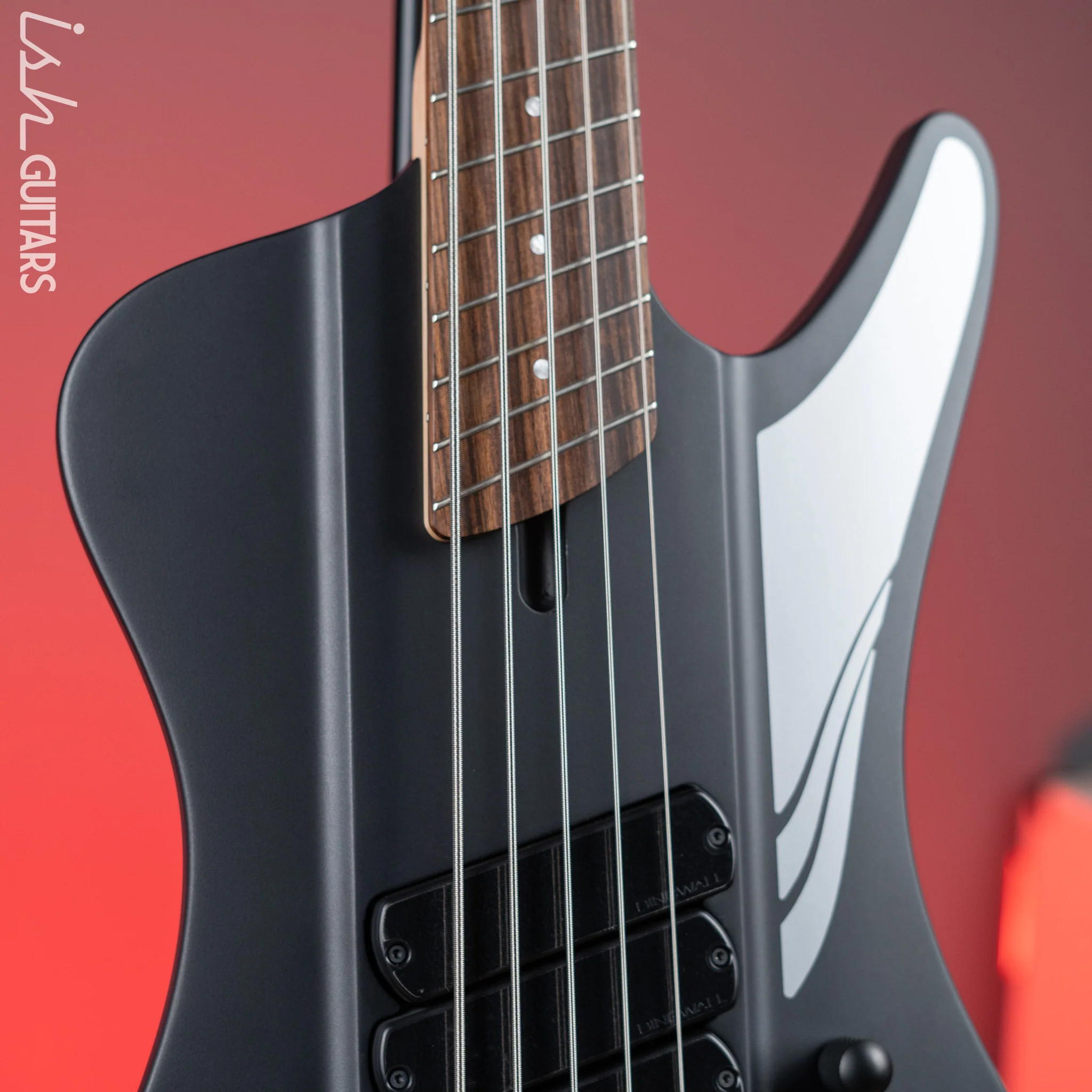 Dingwall D-Roc Standard 5-String Bass Metallic Black - Image 3