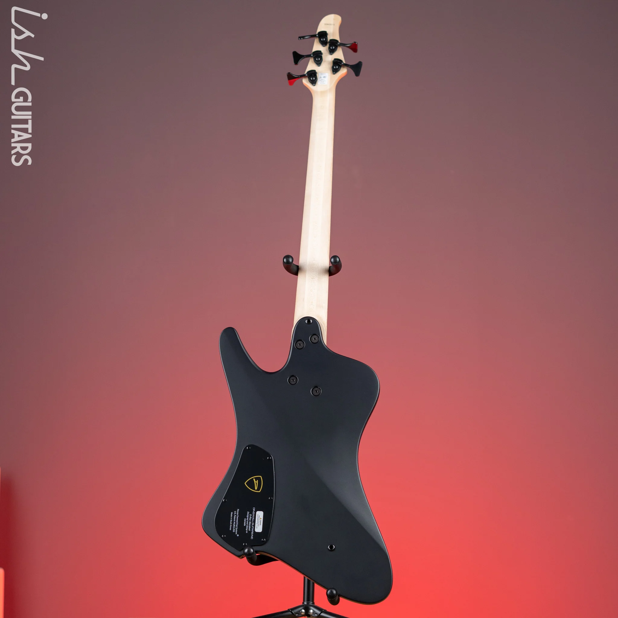Dingwall D-Roc Standard 5-String Bass Metallic Black - Image 6