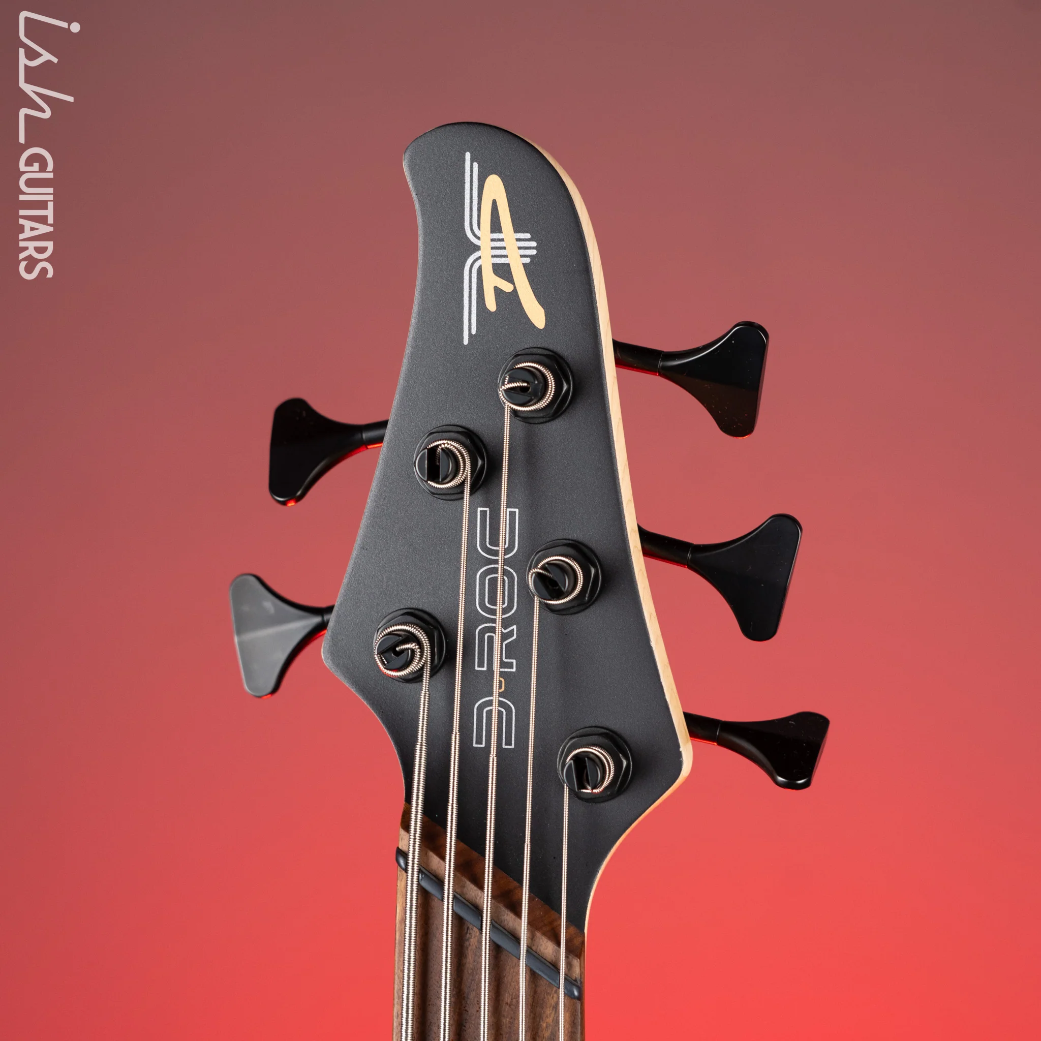 Dingwall D-Roc Standard 5-String Bass Metallic Black - Image 5