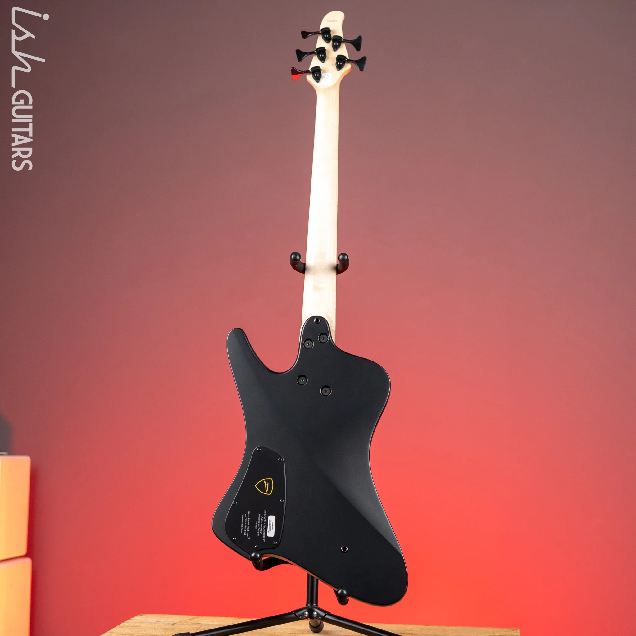 Dingwall D-Roc Standard 5-String Bass Metallic Black - Image 6