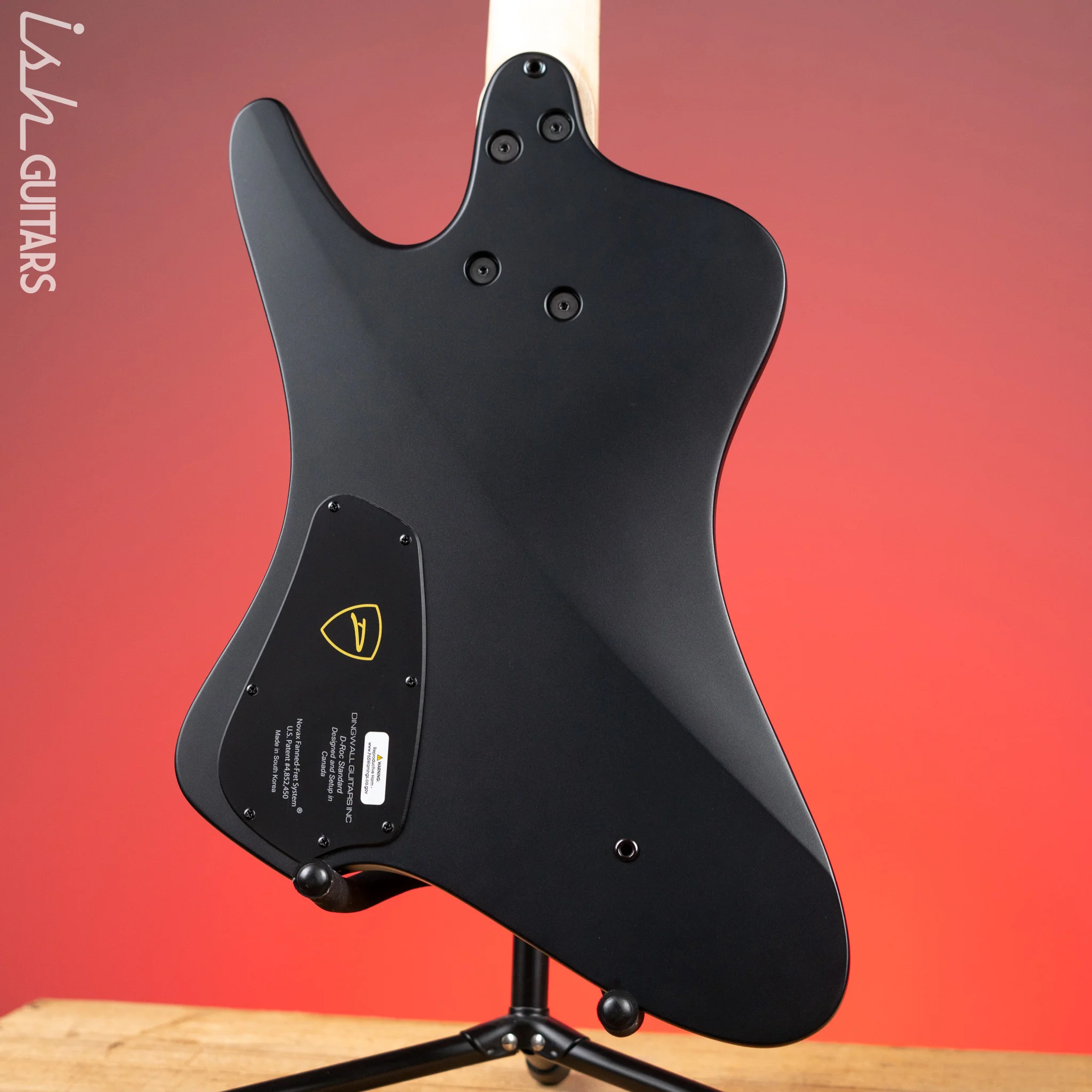 Dingwall D-Roc Standard 5-String Bass Metallic Black - Image 7
