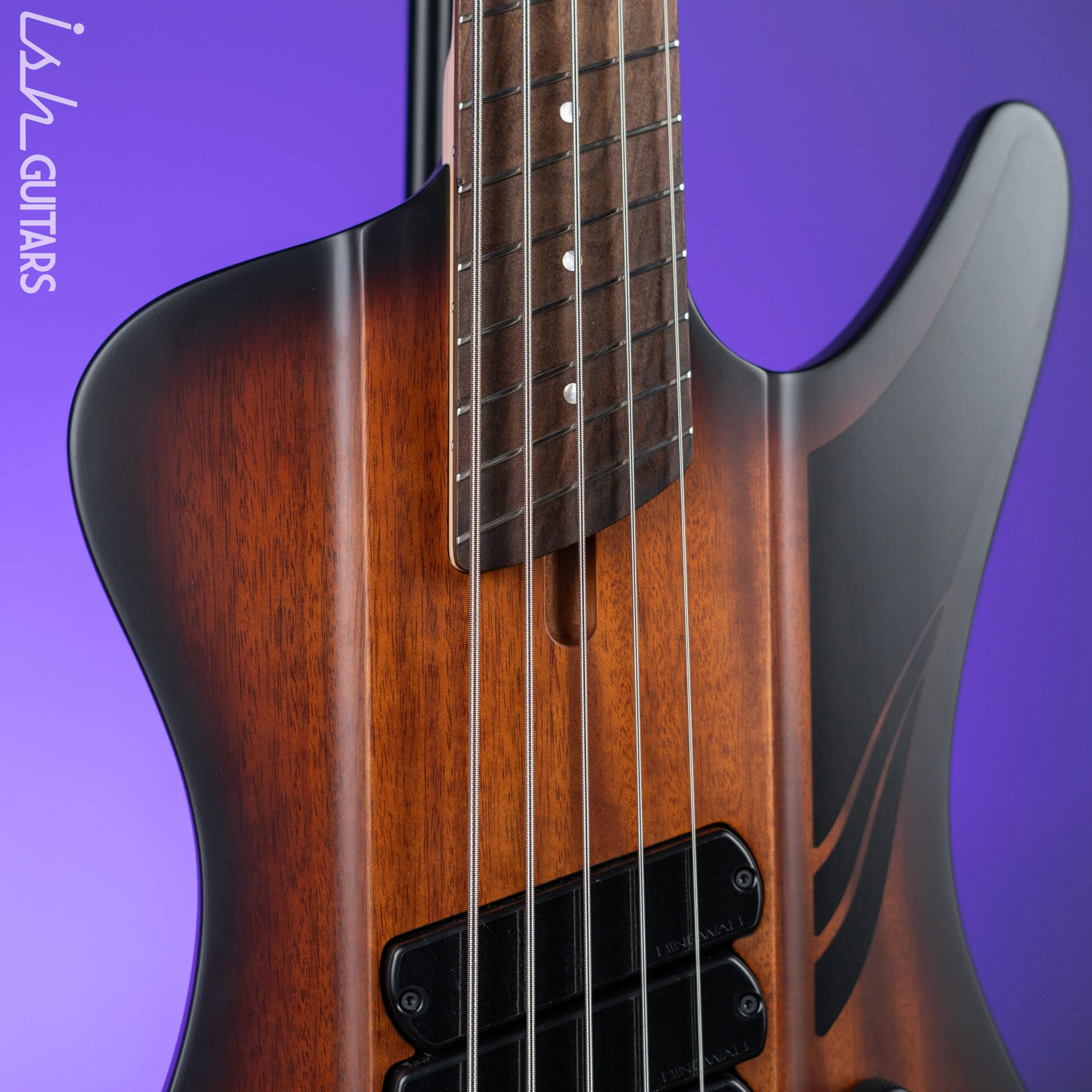 Dingwall D-Roc Standard 5-String Bass Vintageburst - Image 3
