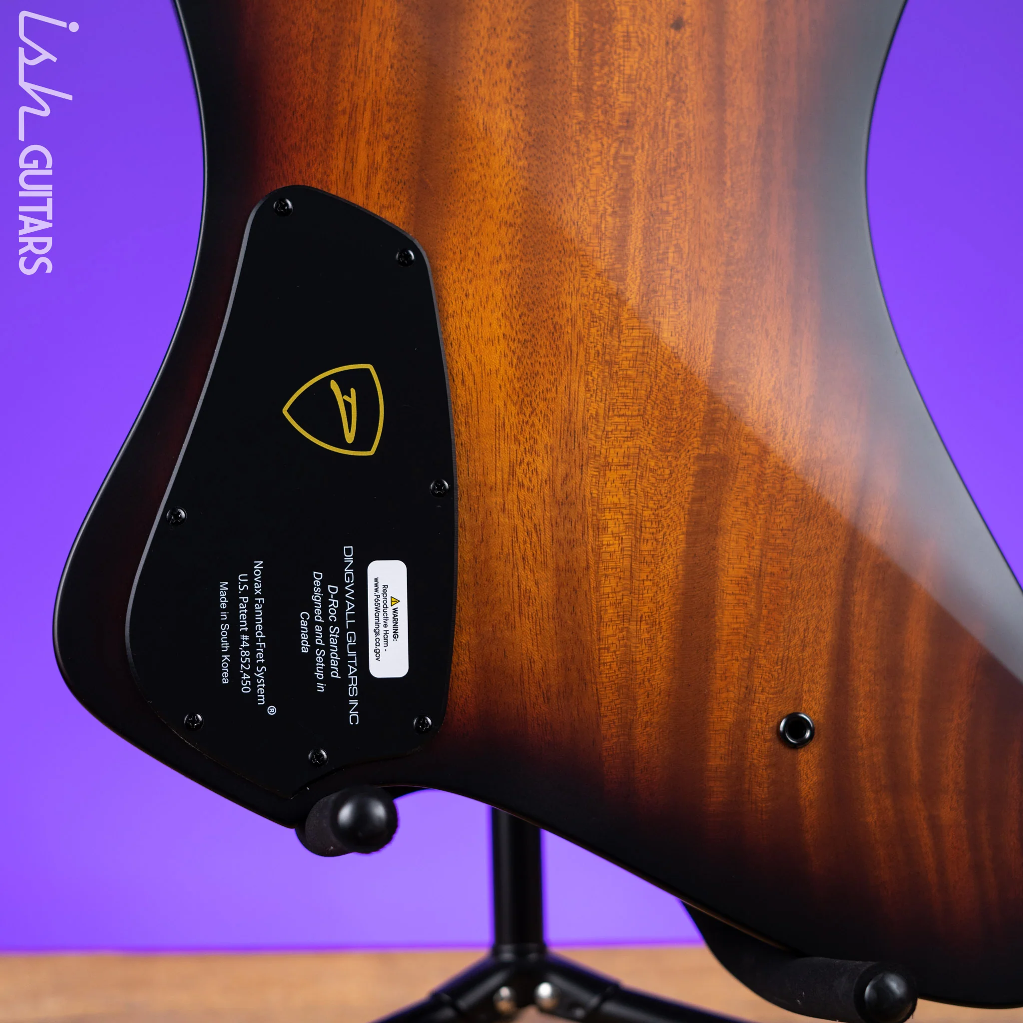 Dingwall D-Roc Standard 5-String Bass Vintageburst - Image 9