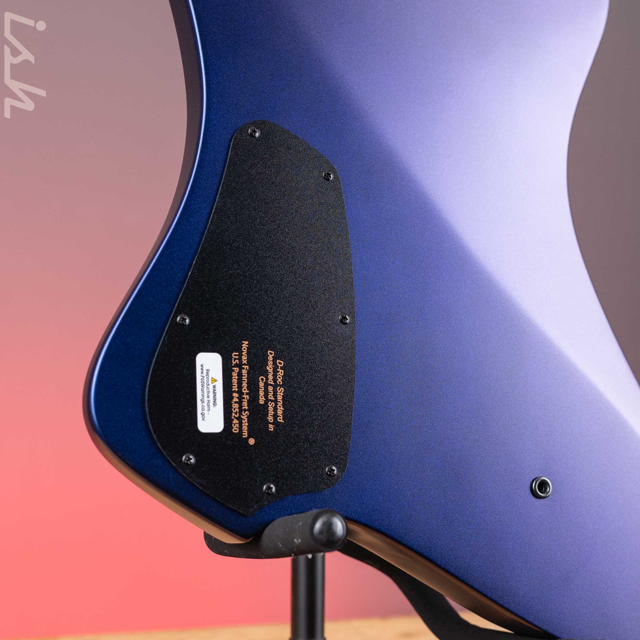 Dingwall D-Roc Standard 5-String Matte Blue to Purple Colorshift - Image 9