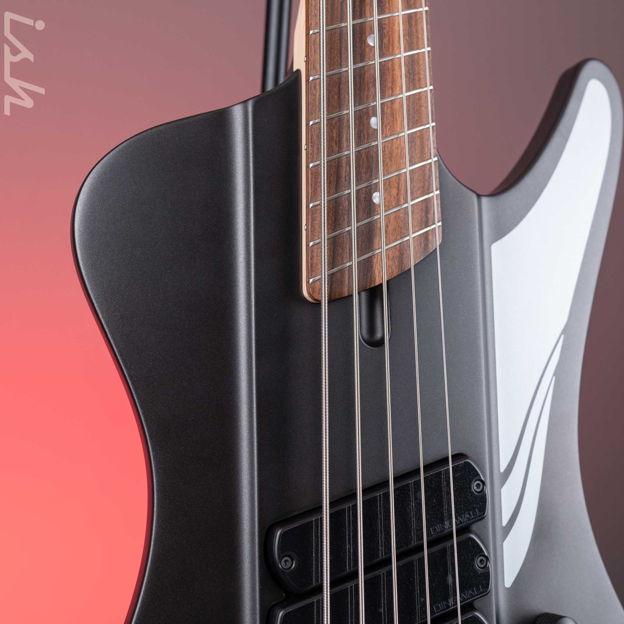 Dingwall D-Roc Standard 5-String Matte Metallic Black - Image 3