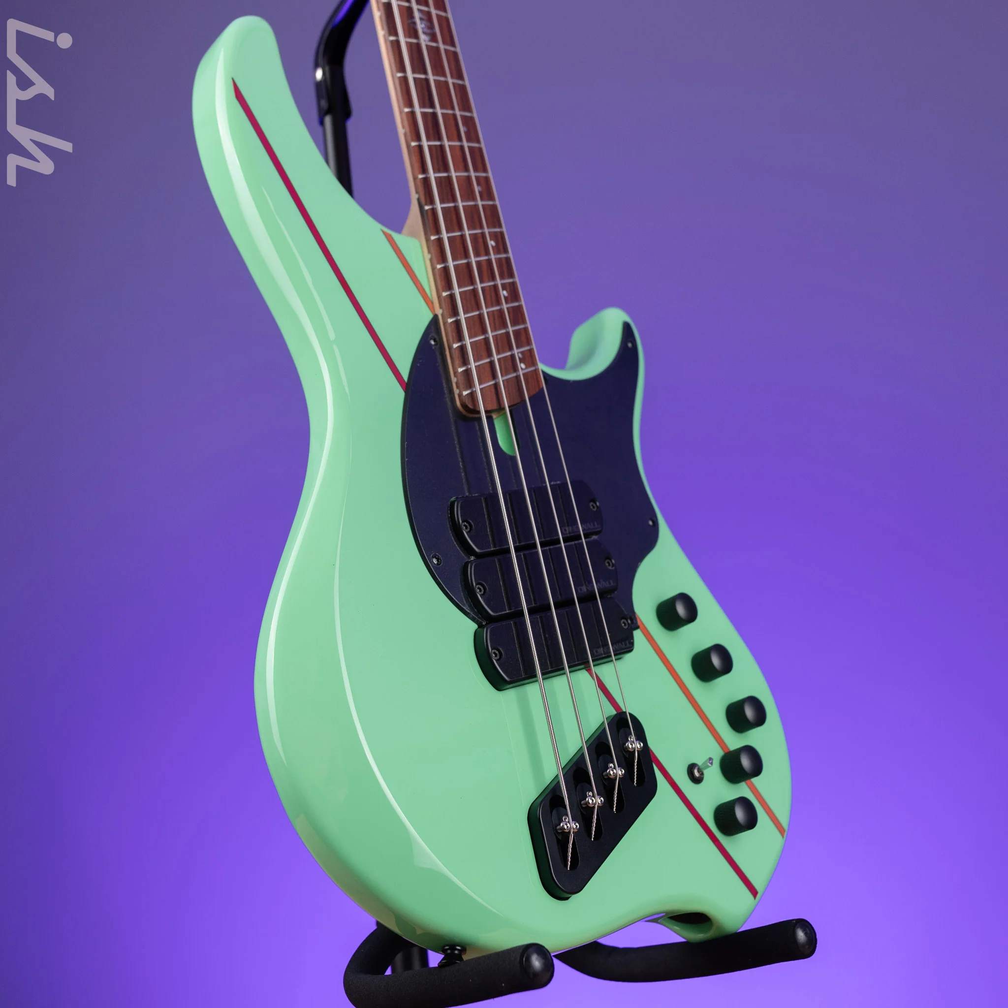 Dingwall John Taylor Combustion 4-String Bass Seafoam Green Demo - Image 3