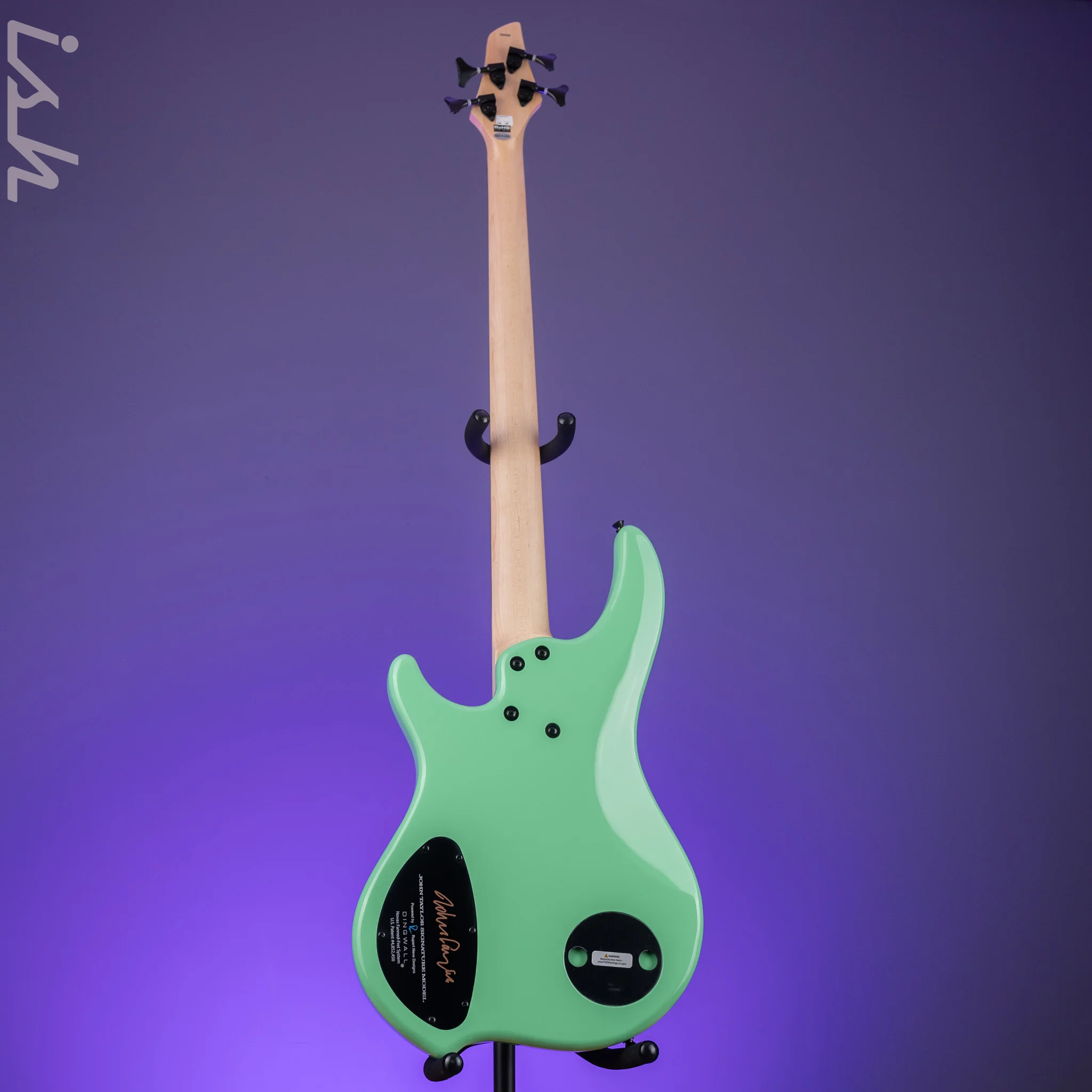 Dingwall John Taylor Combustion 4-String Bass Seafoam Green Demo - Image 8
