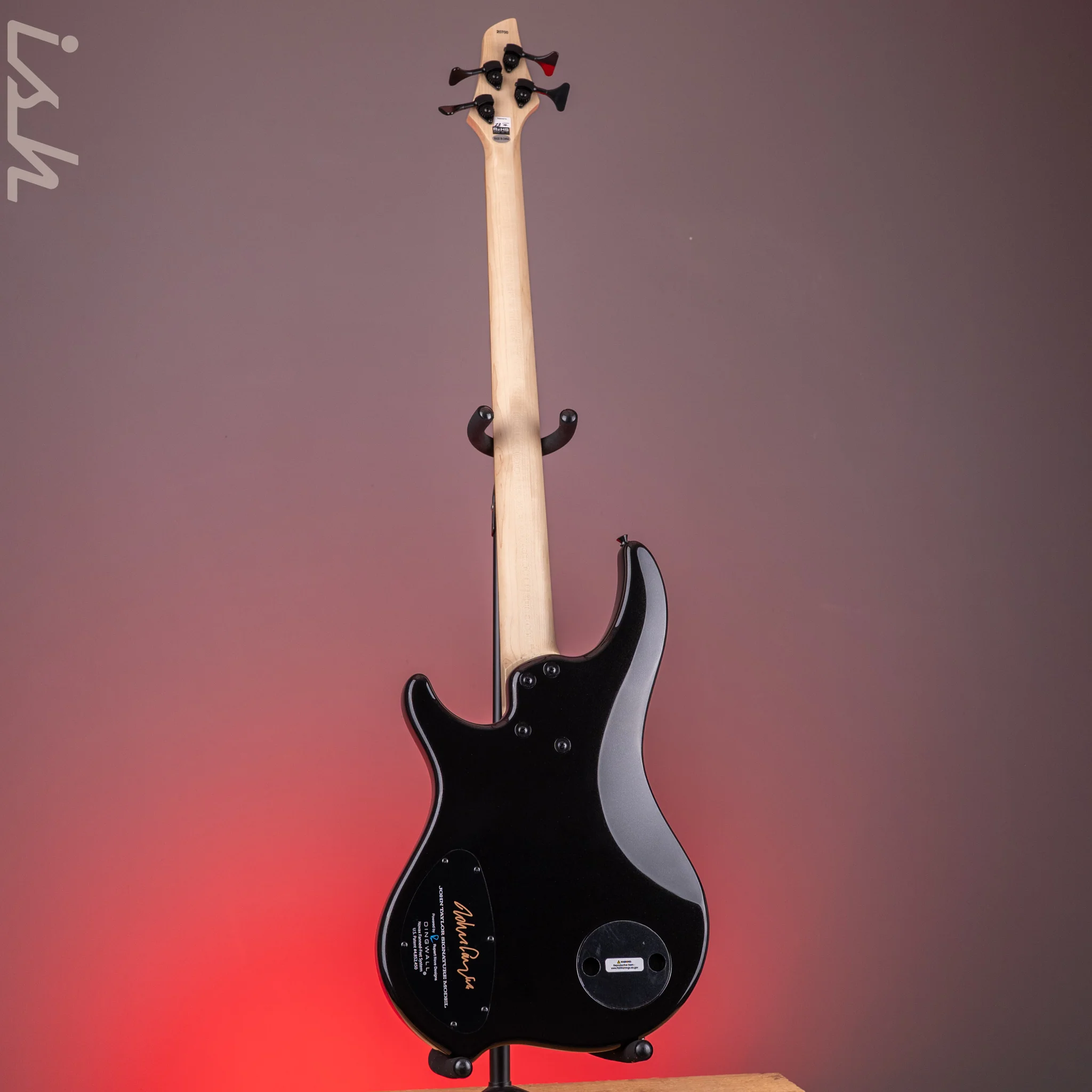 Dingwall John Taylor JT3 4-String Bass Stealth Black - Image 8