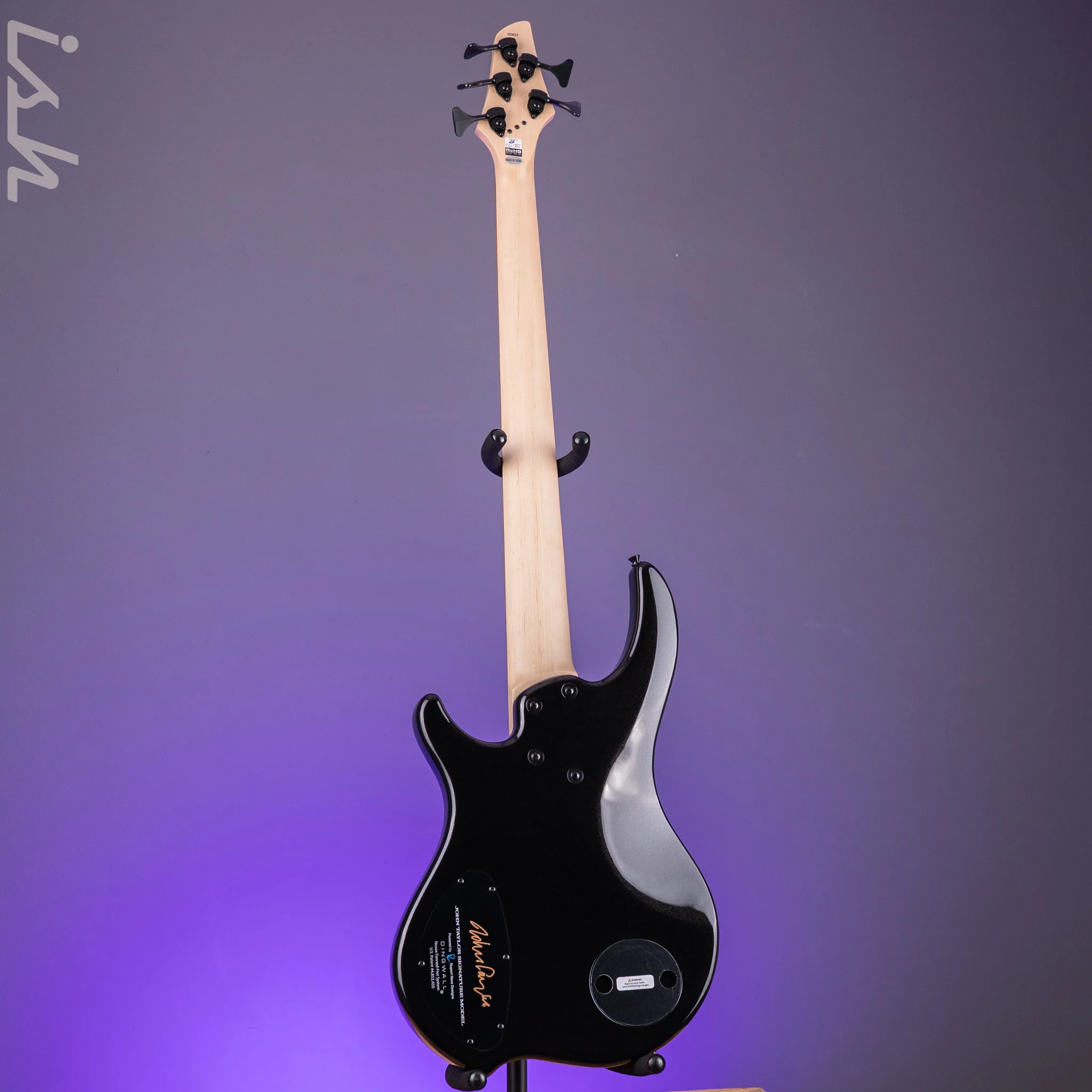 Dingwall John Taylor JT3 5-String Bass Stealth Black - Image 8