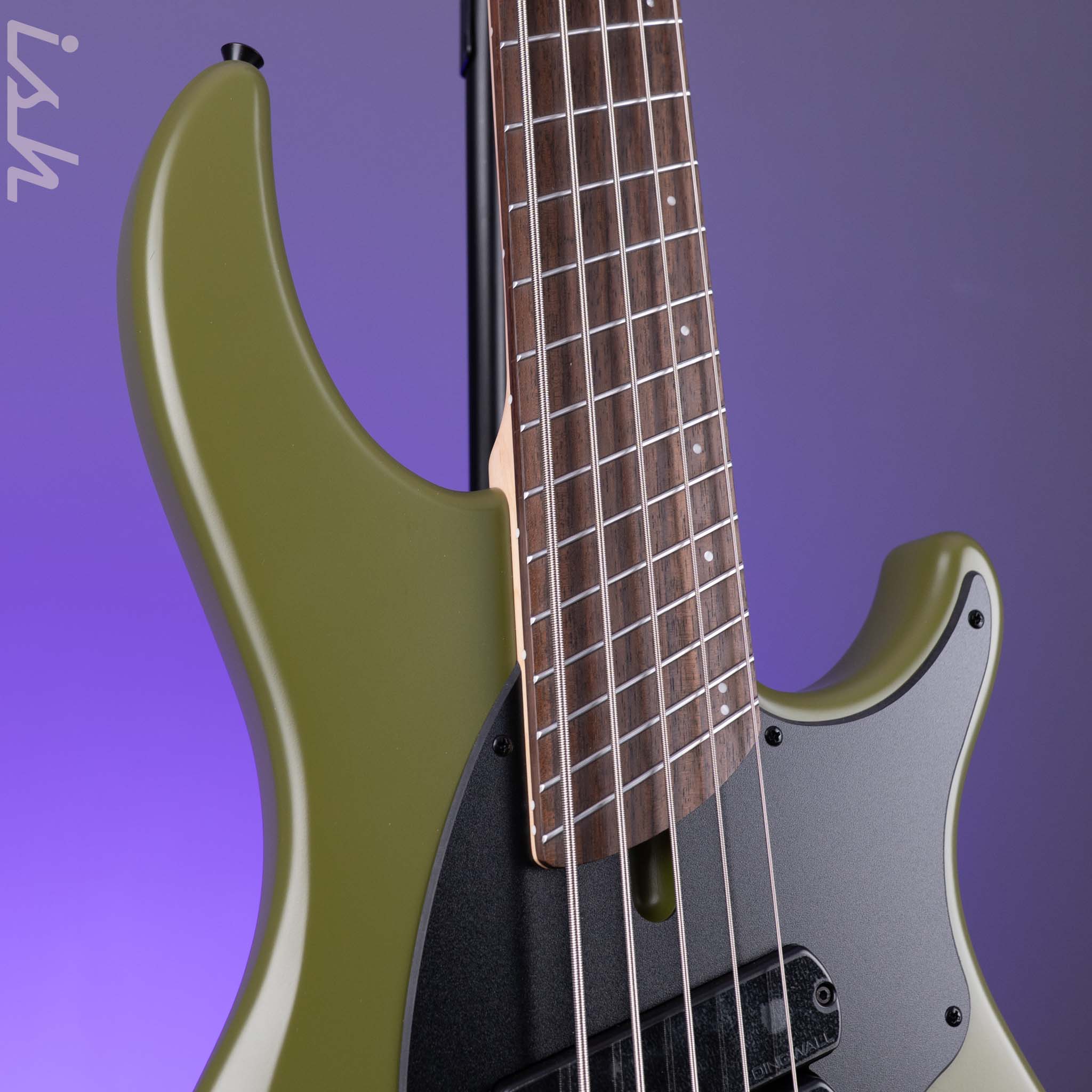 Dingwall Kyle Konkiel Combustion 5-String Bass Matte Army Green - Image 4