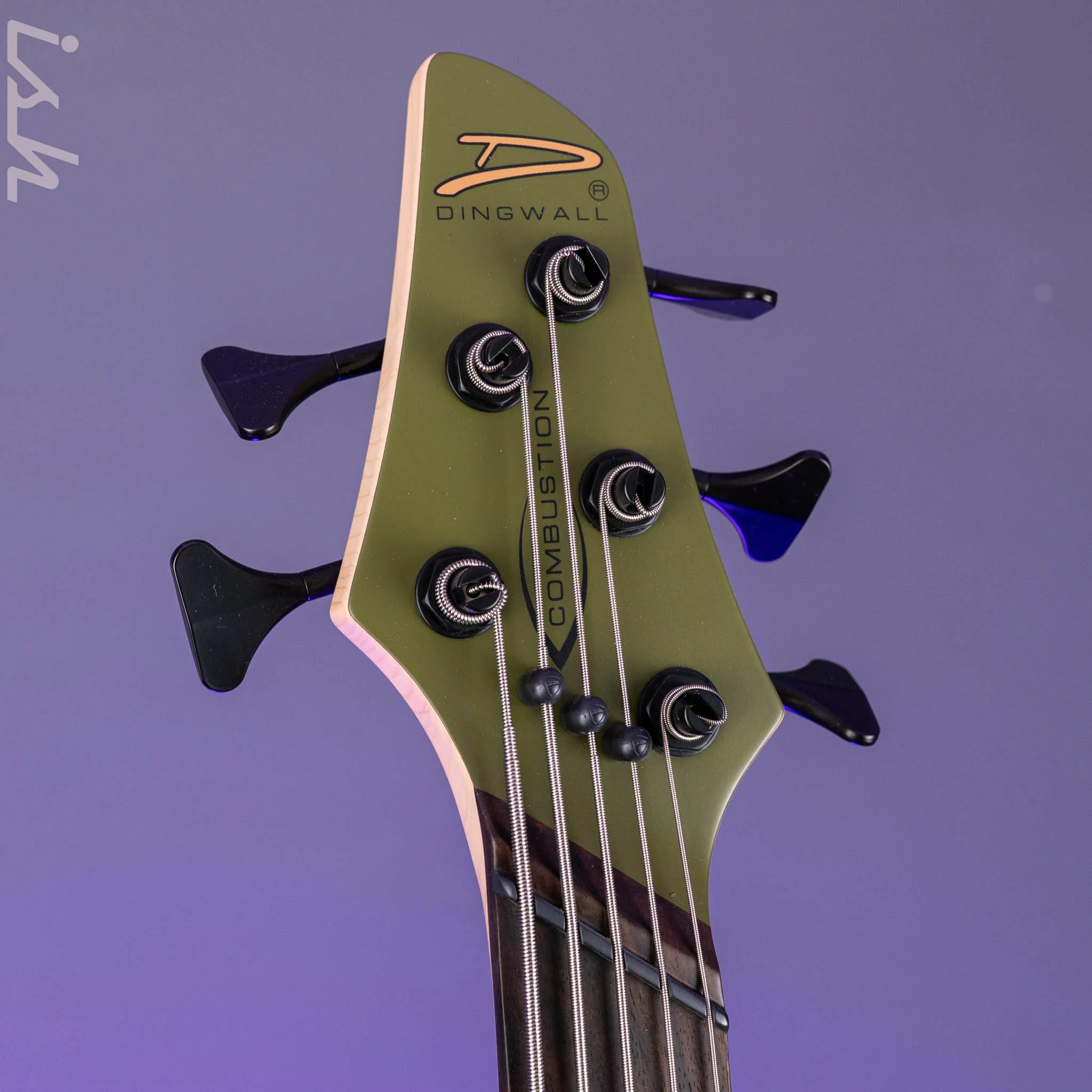 Dingwall Kyle Konkiel Combustion 5-String Bass Matte Army Green - Image 6