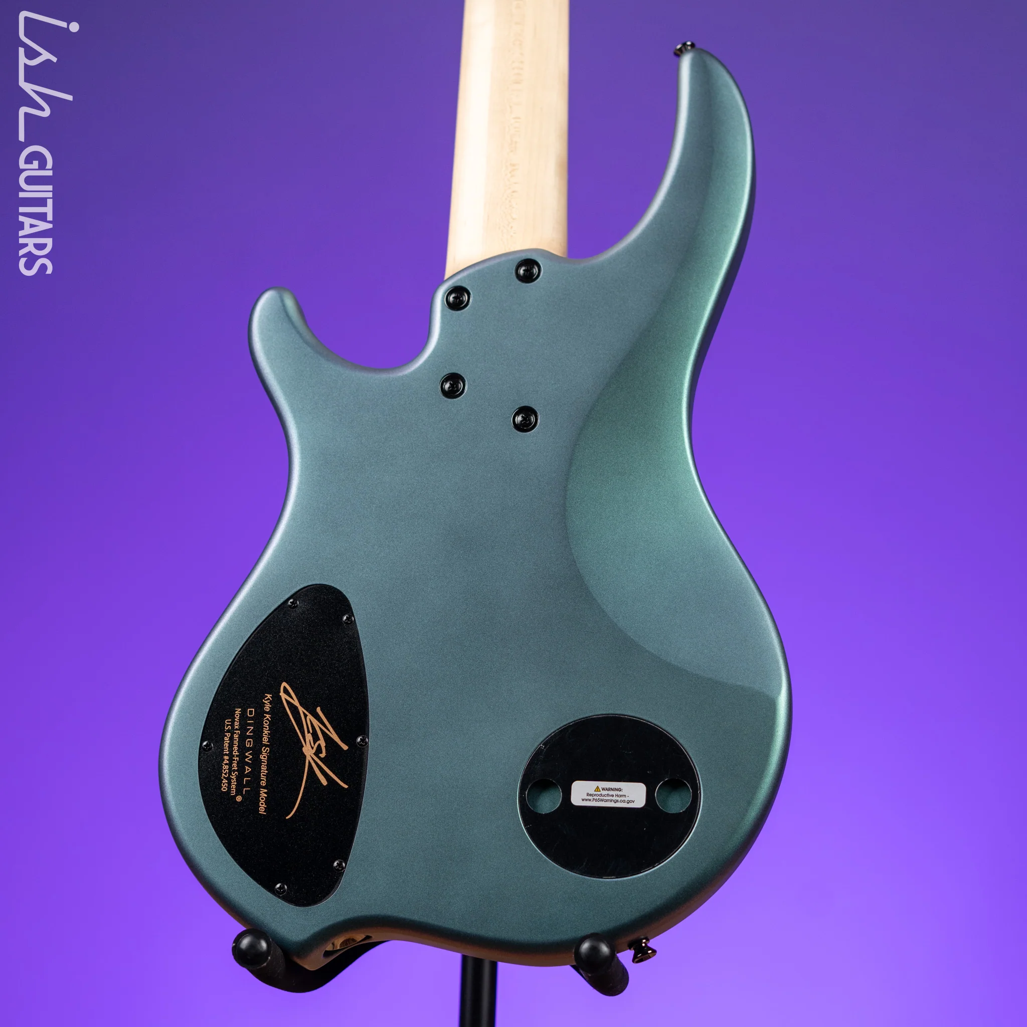 Dingwall Kyle Konkiel Signature Combustion KK3 Matte Green to Purple Colorshift - Image 7