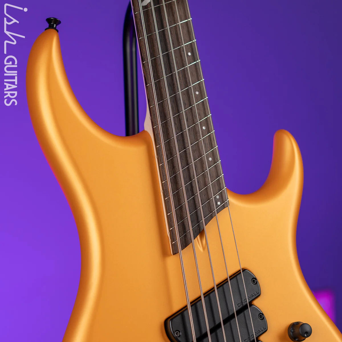 Dingwall Lee Sklar Signature 5-String Bass Matte Lambo Orange - Image 4