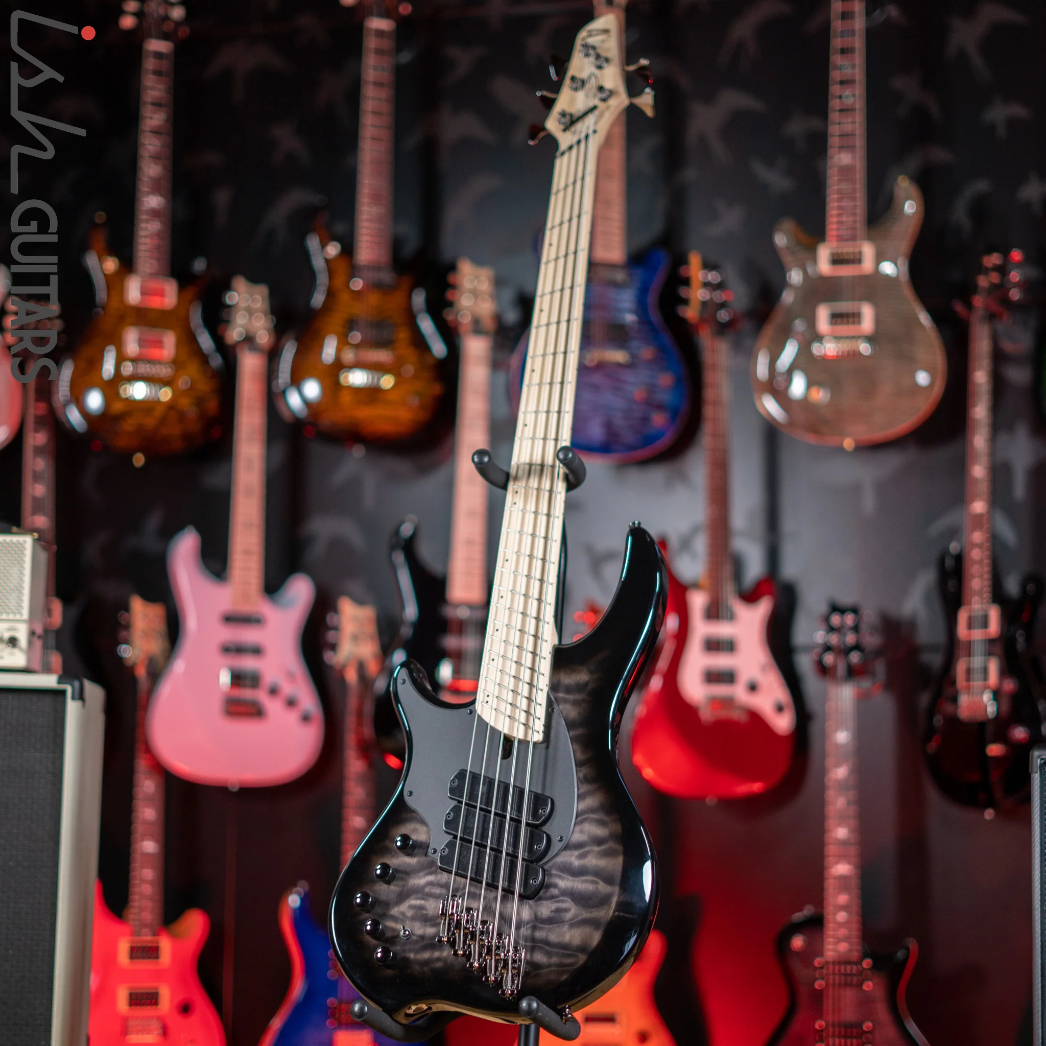 Dingwall Lefty Combustion 5-String Bass 2-Tone Blackburst - Image 2