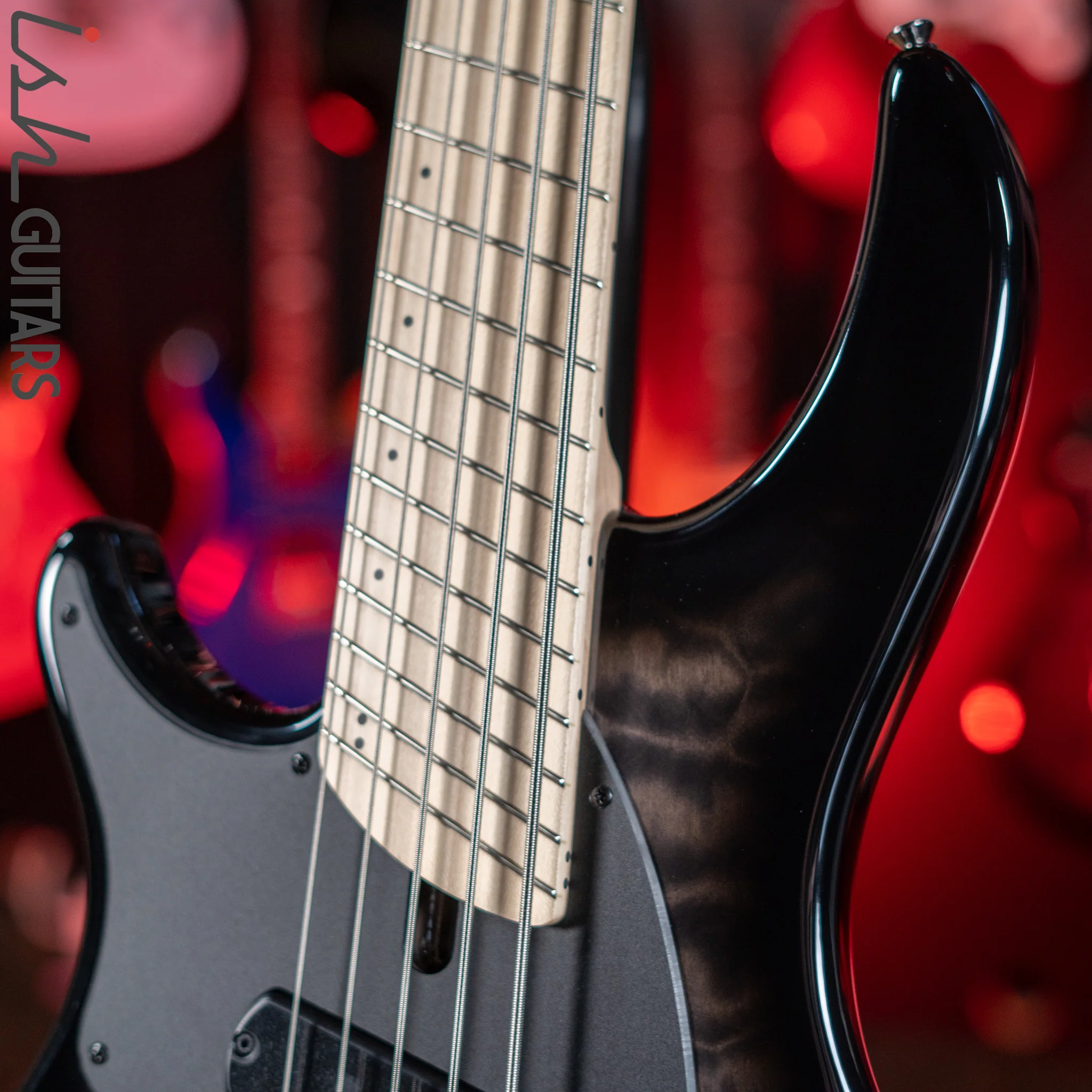 Dingwall Lefty Combustion 5-String Bass 2-Tone Blackburst - Image 3