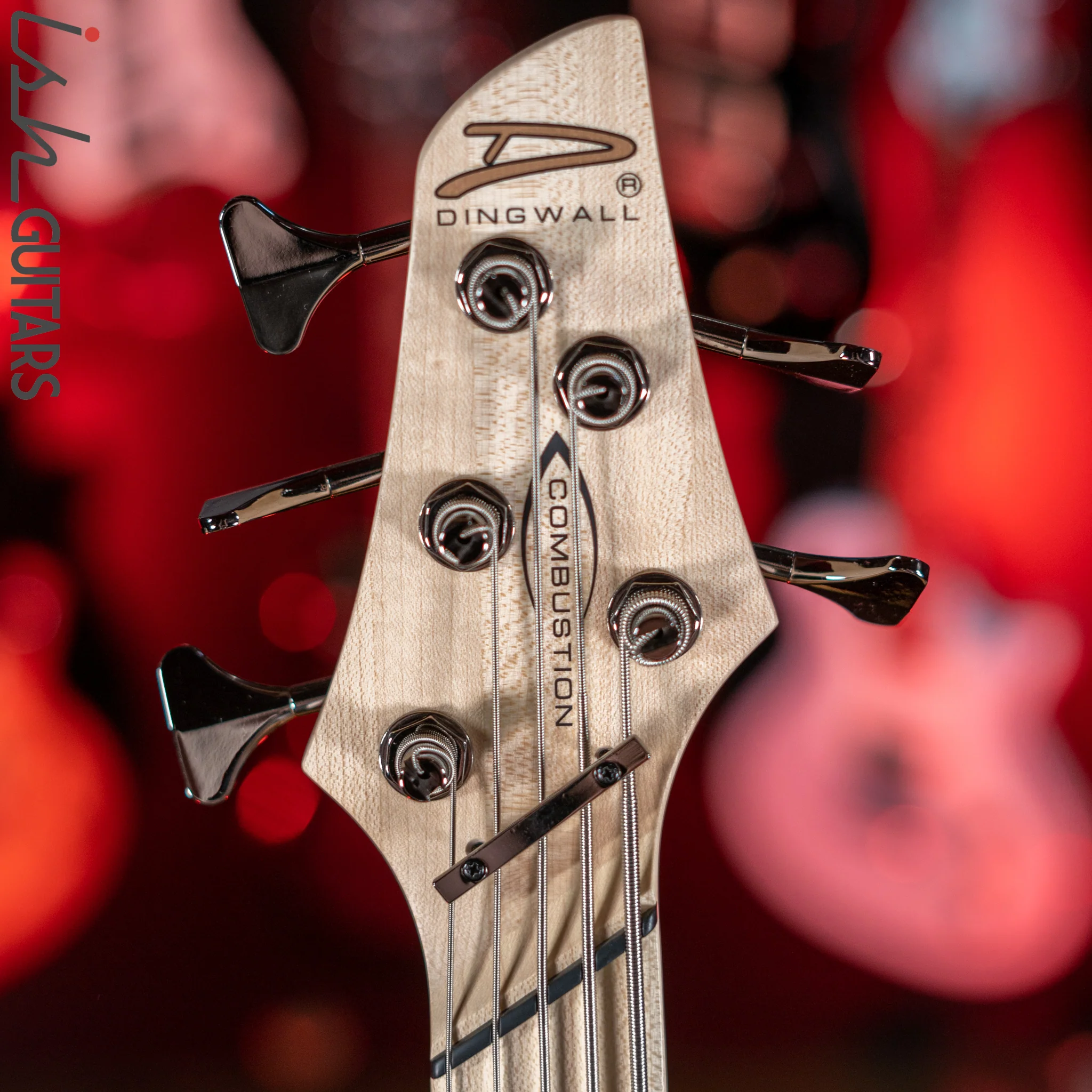 Dingwall Lefty Combustion 5-String Bass 2-Tone Blackburst - Image 6
