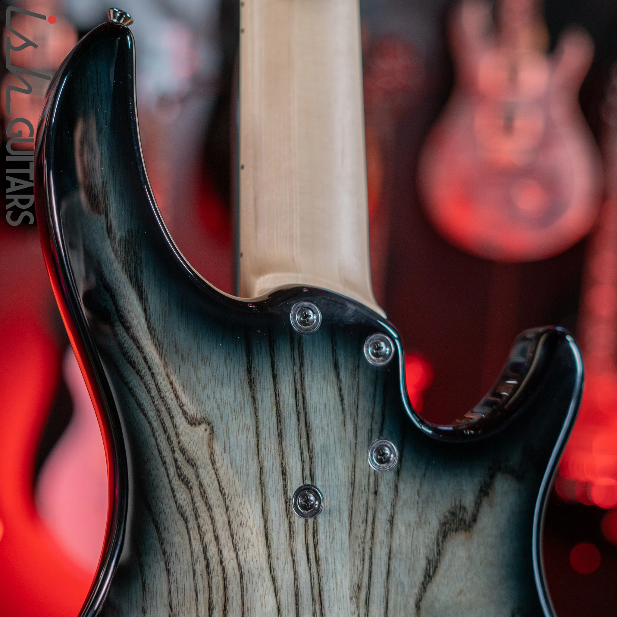 Dingwall Lefty Combustion 5-String Bass 2-Tone Blackburst - Image 9