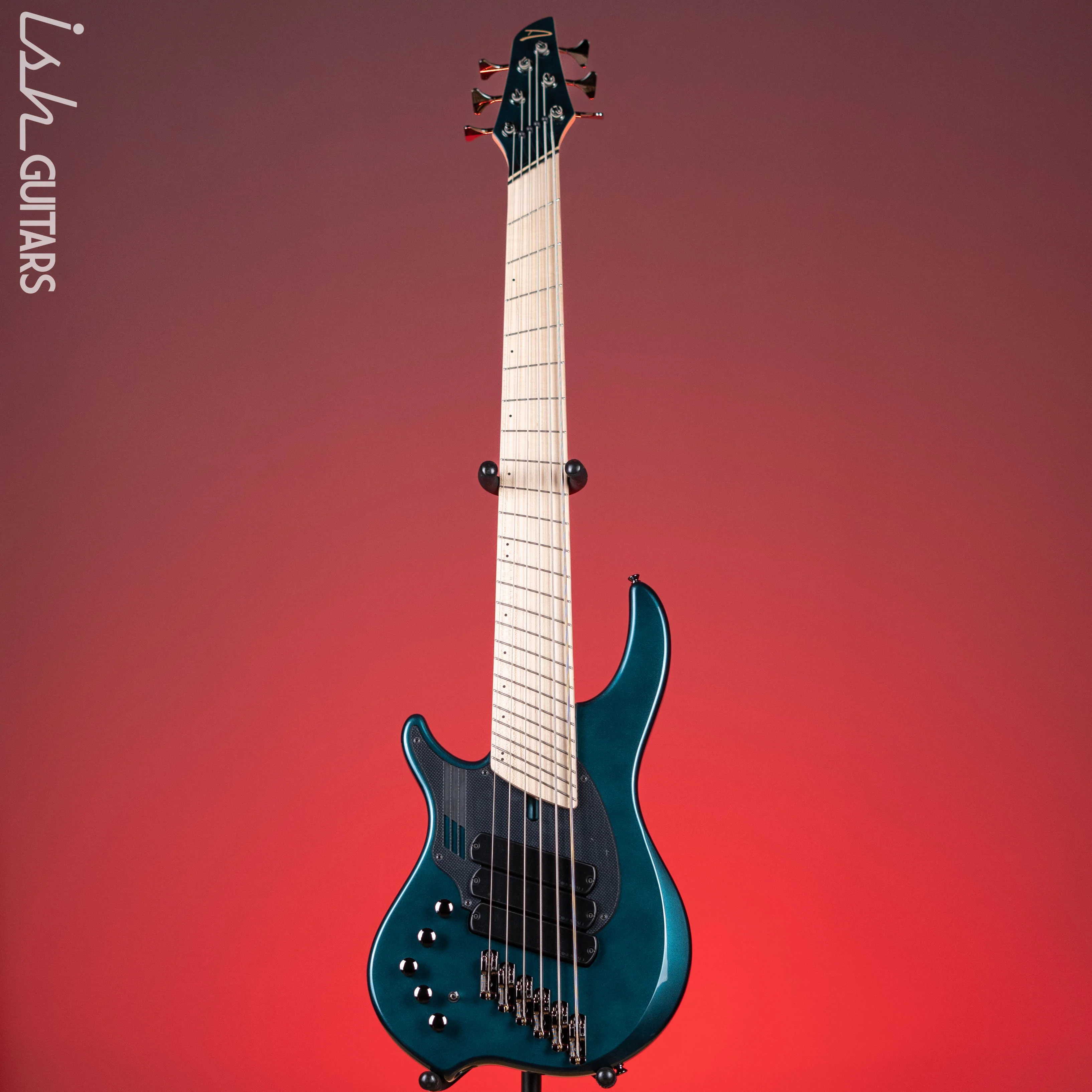 Dingwall Lefty NG-3 6-String Bass Black Forest Green DEMO - Image 2