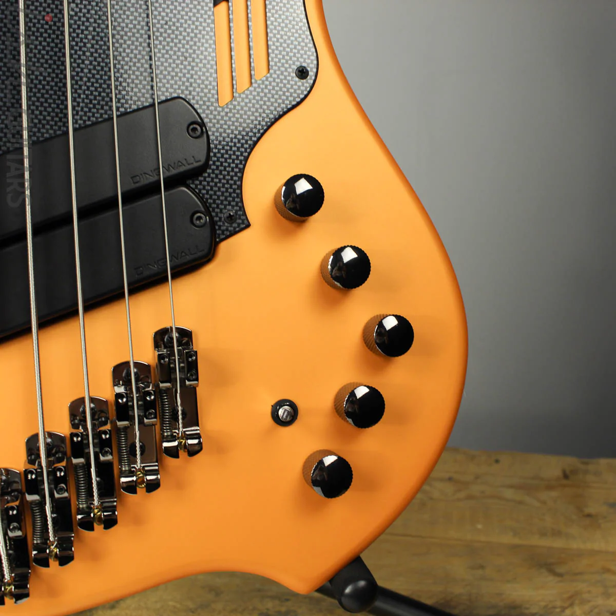 Dingwall Combustion NG-2 5-String Multiscale Bass Lamborghini Orange - Image 4