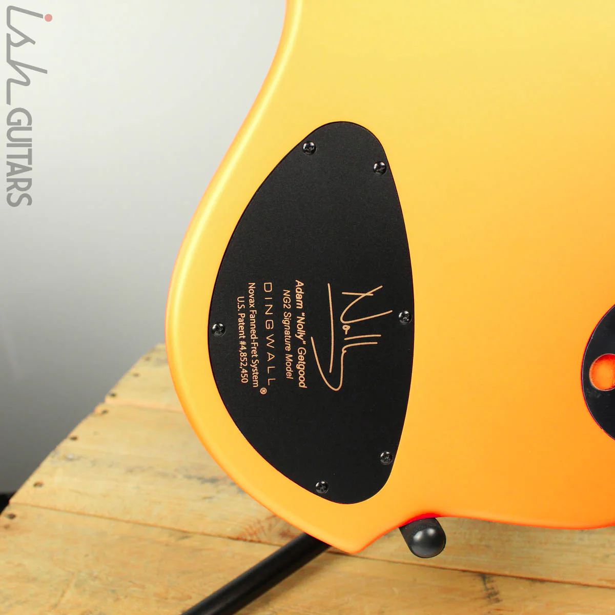Dingwall Combustion NG-2 5-String Multiscale Bass Lamborghini Orange - Image 9