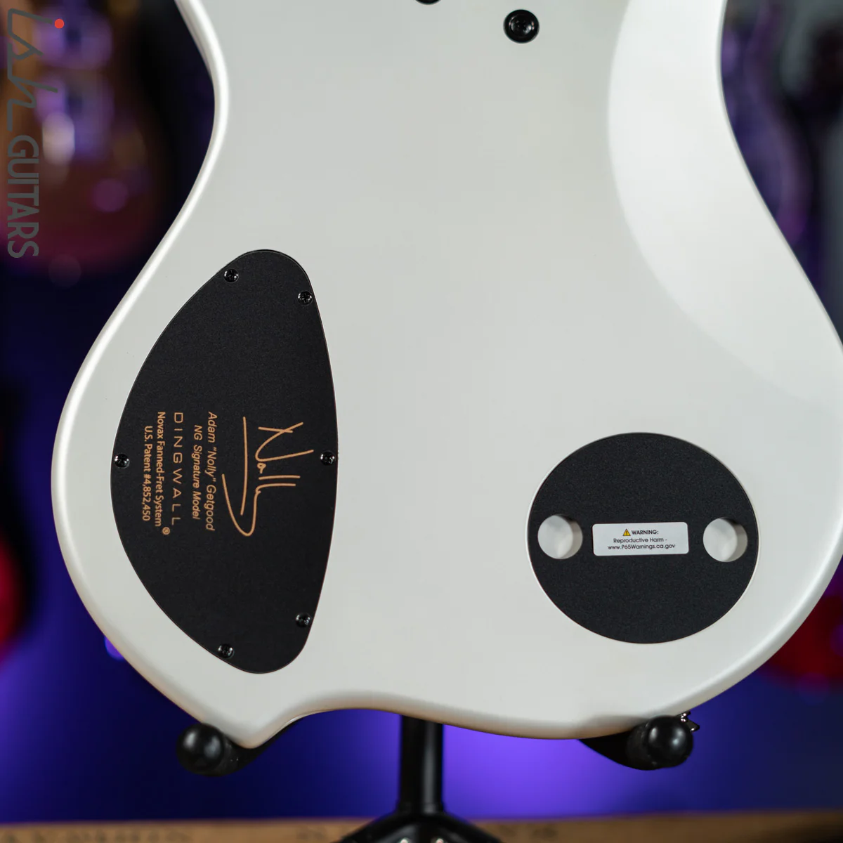 Dingwall NG-3 4-String Bass Ducati Pearl White - Image 9