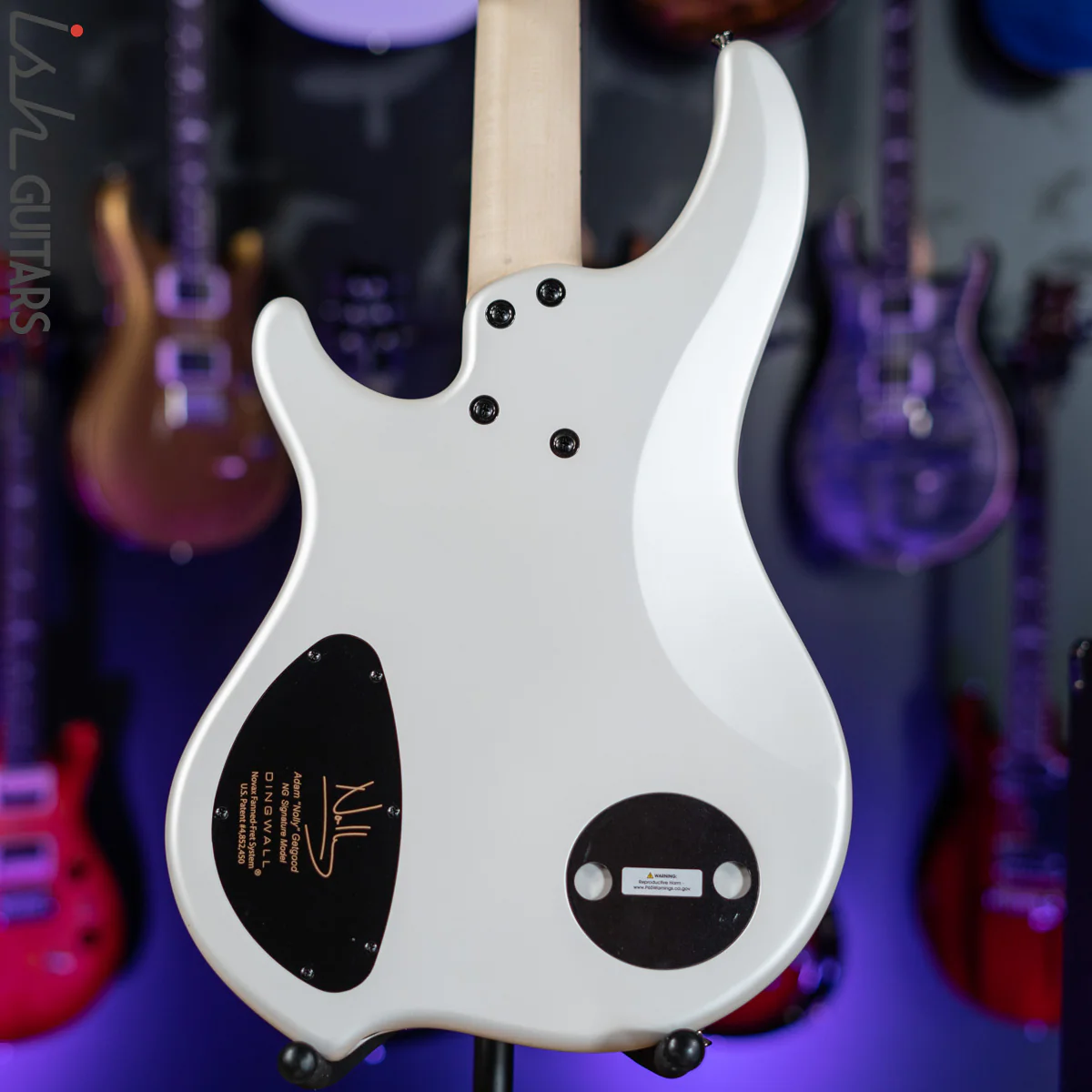 Dingwall NG-3 4-String Bass Ducati Pearl White - Image 8