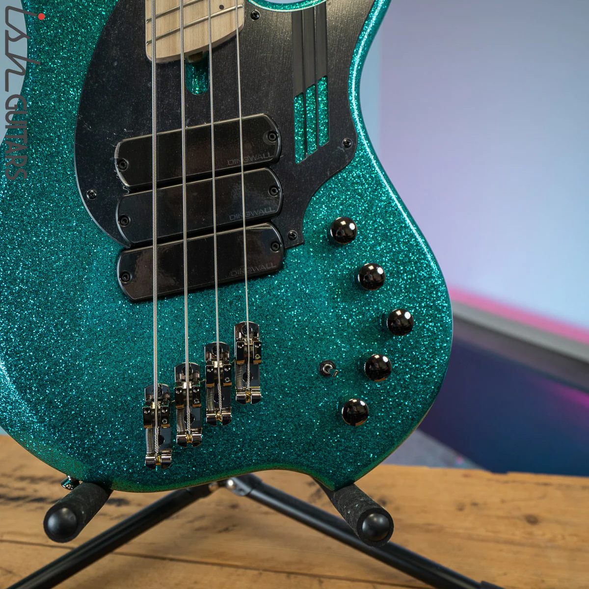 Dingwall NG-3 4-String Bass Gloss Aquamarine Metalflake - Image 4