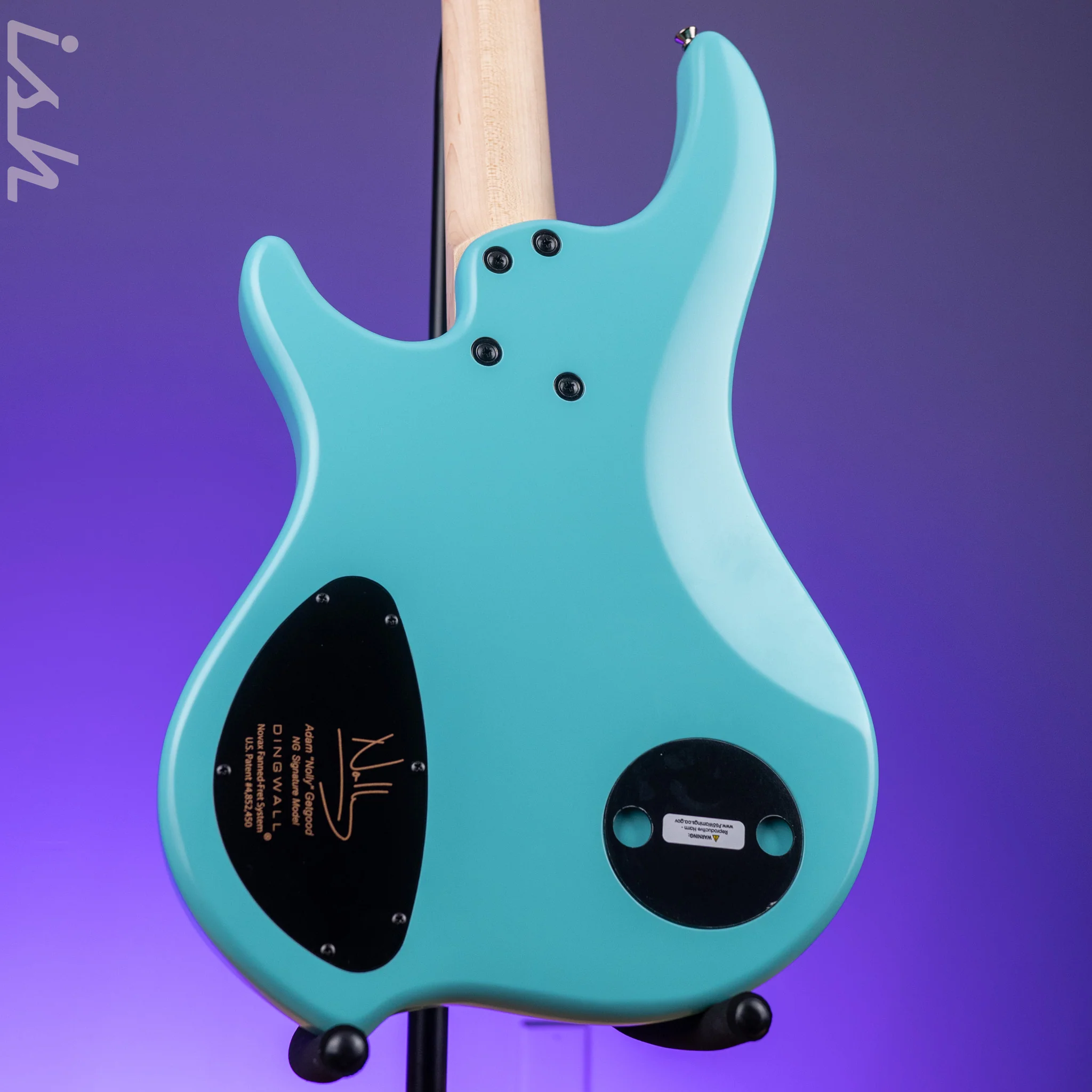 Dingwall NG-3 4-String Bass Guitar Matte Celestial Blue - Image 7
