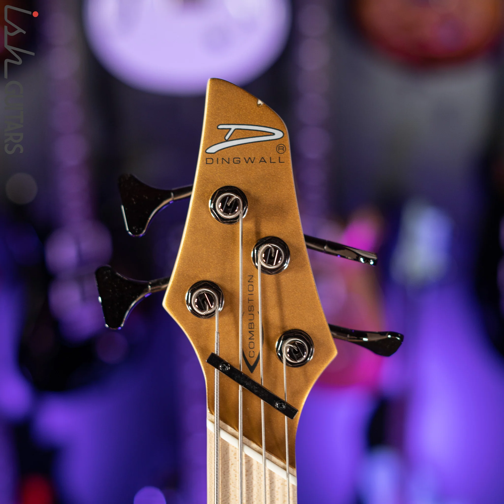 Dingwall NG-3 4-String Bass Matte Gold Metallic B-Stock - Image 5