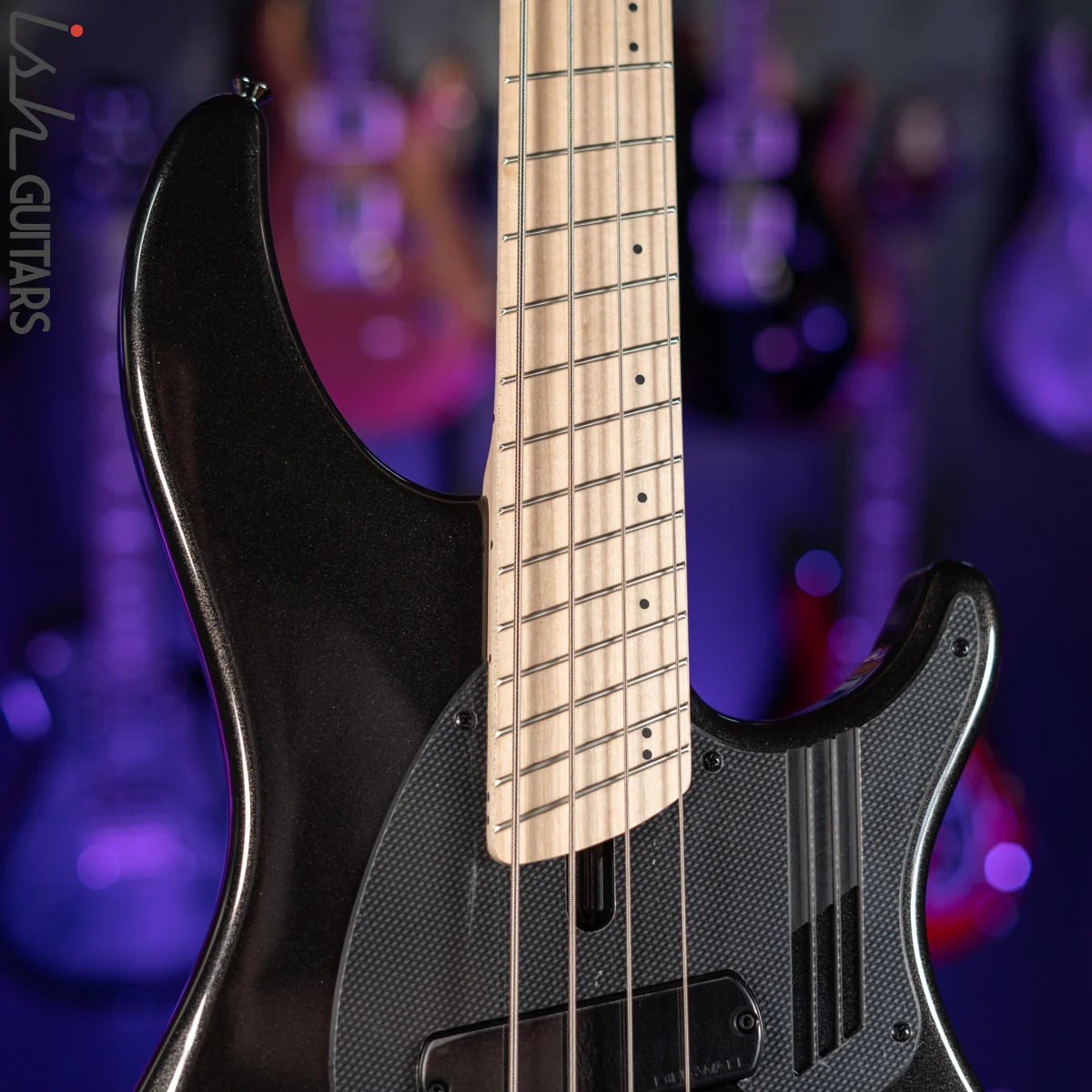 Dingwall NG-3 4-String Bass Metallic Black - Image 3