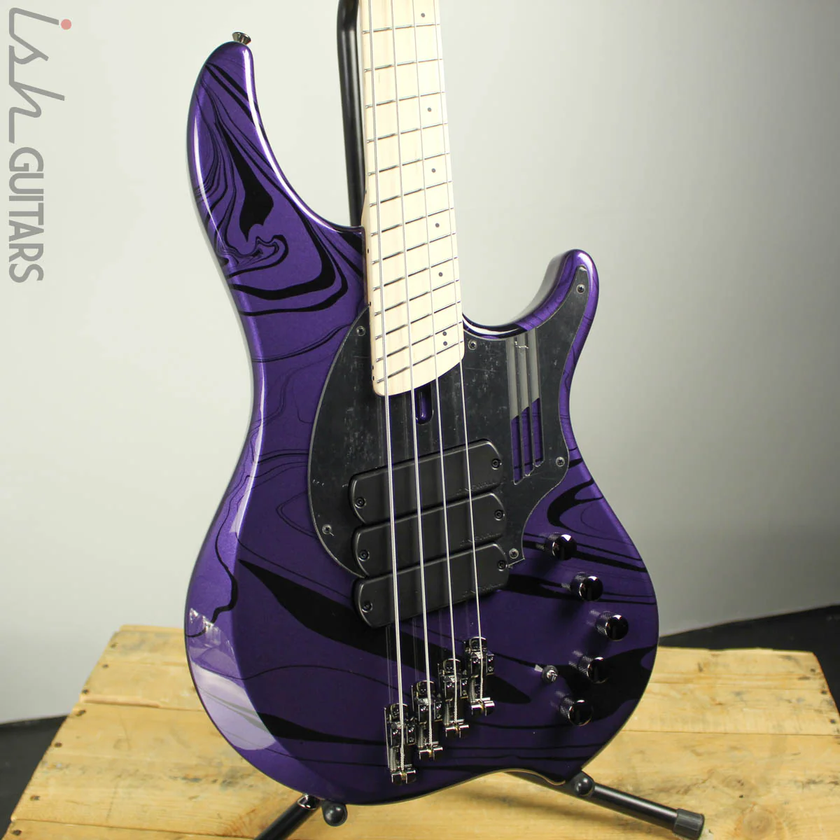 Dingwall NG-3 4-String Purple Metallic Swirl B-STOCK