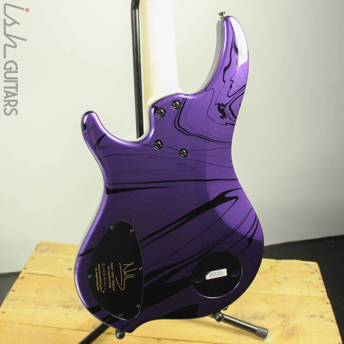 Dingwall NG-3 4-String Purple Metallic Swirl B-STOCK - Image 7