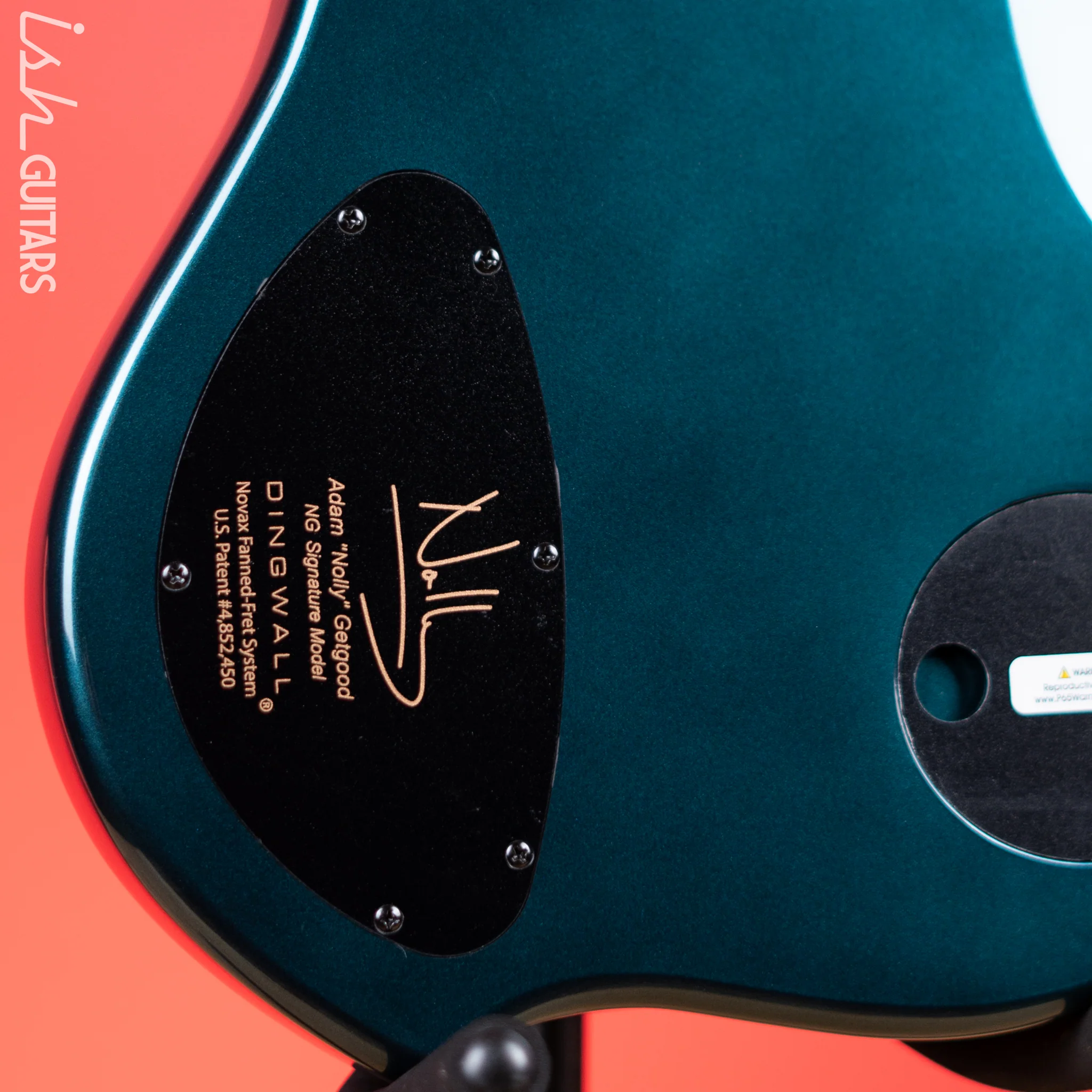 Dingwall NG-3 4-String Bass B-Stock Black Forest Green Gloss - Image 10