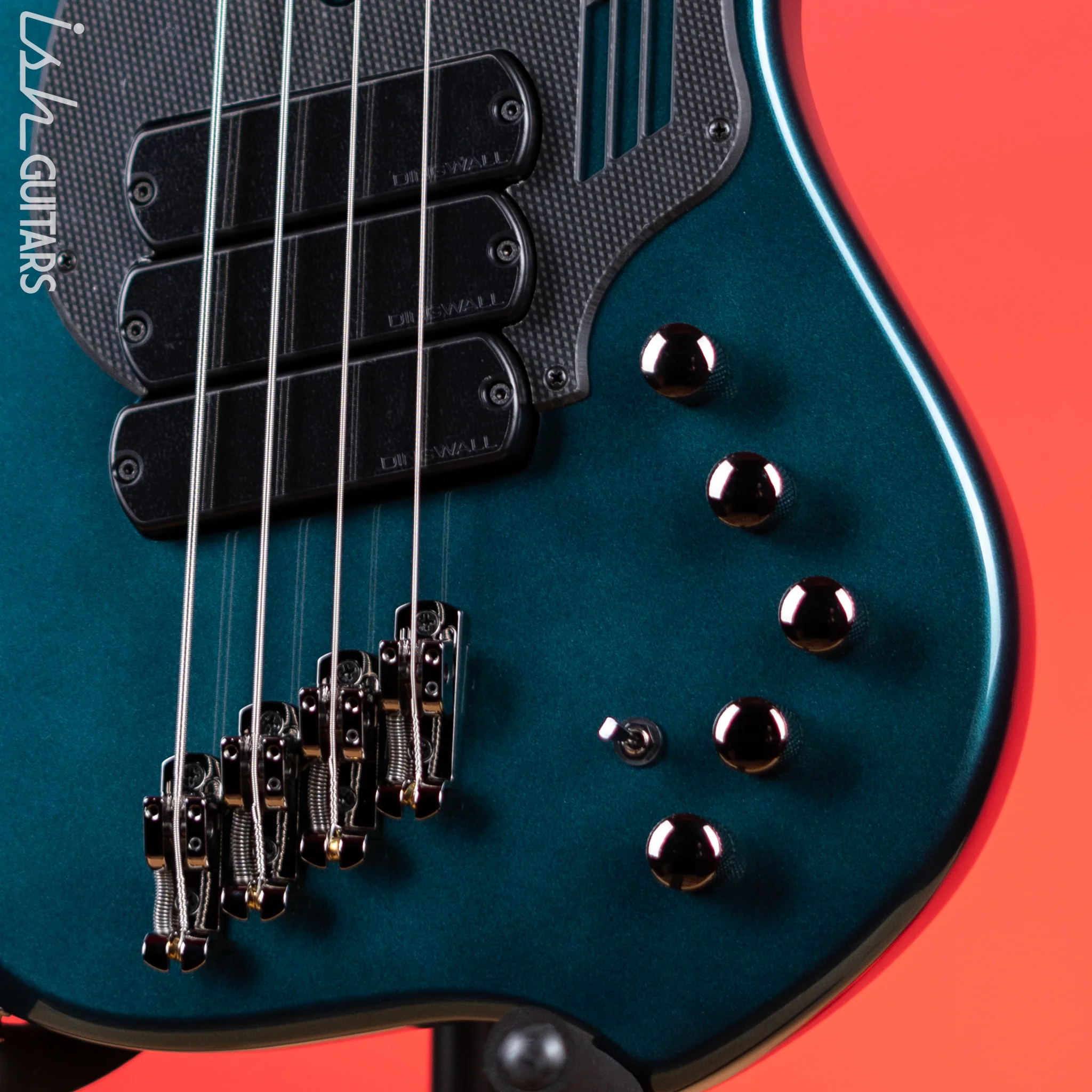 Dingwall NG-3 4-String Bass B-Stock Black Forest Green Gloss - Image 4