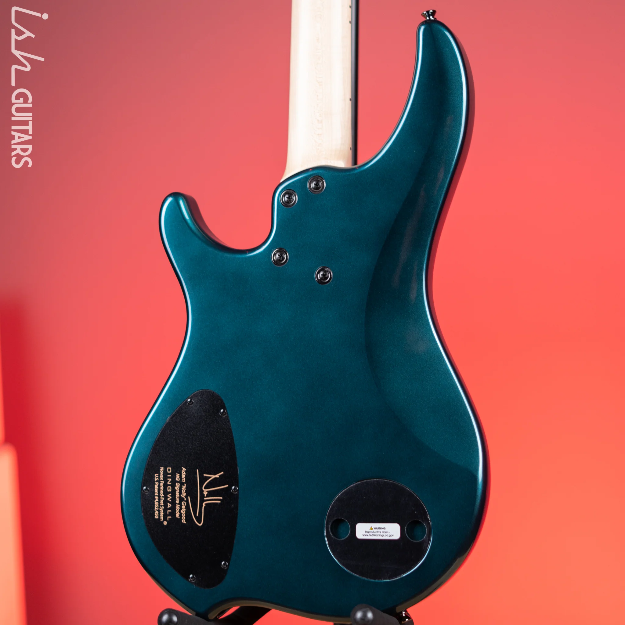 Dingwall NG-3 4-String Bass B-Stock Black Forest Green Gloss - Image 7