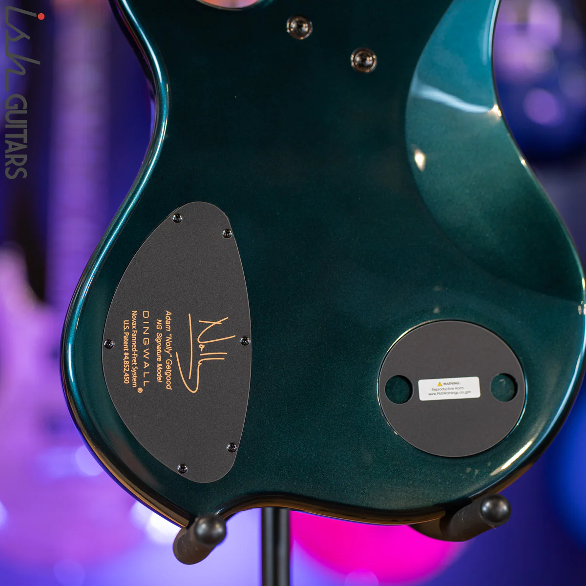 Dingwall NG-3 5-String Adam “Nolly” Getgood Black Forest Green - Image 10