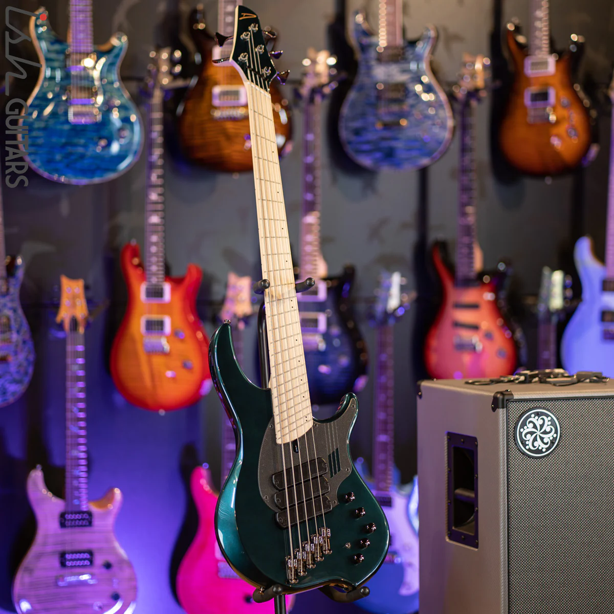 Dingwall NG-3 5-String Adam “Nolly” Getgood Black Forest Green - Image 2