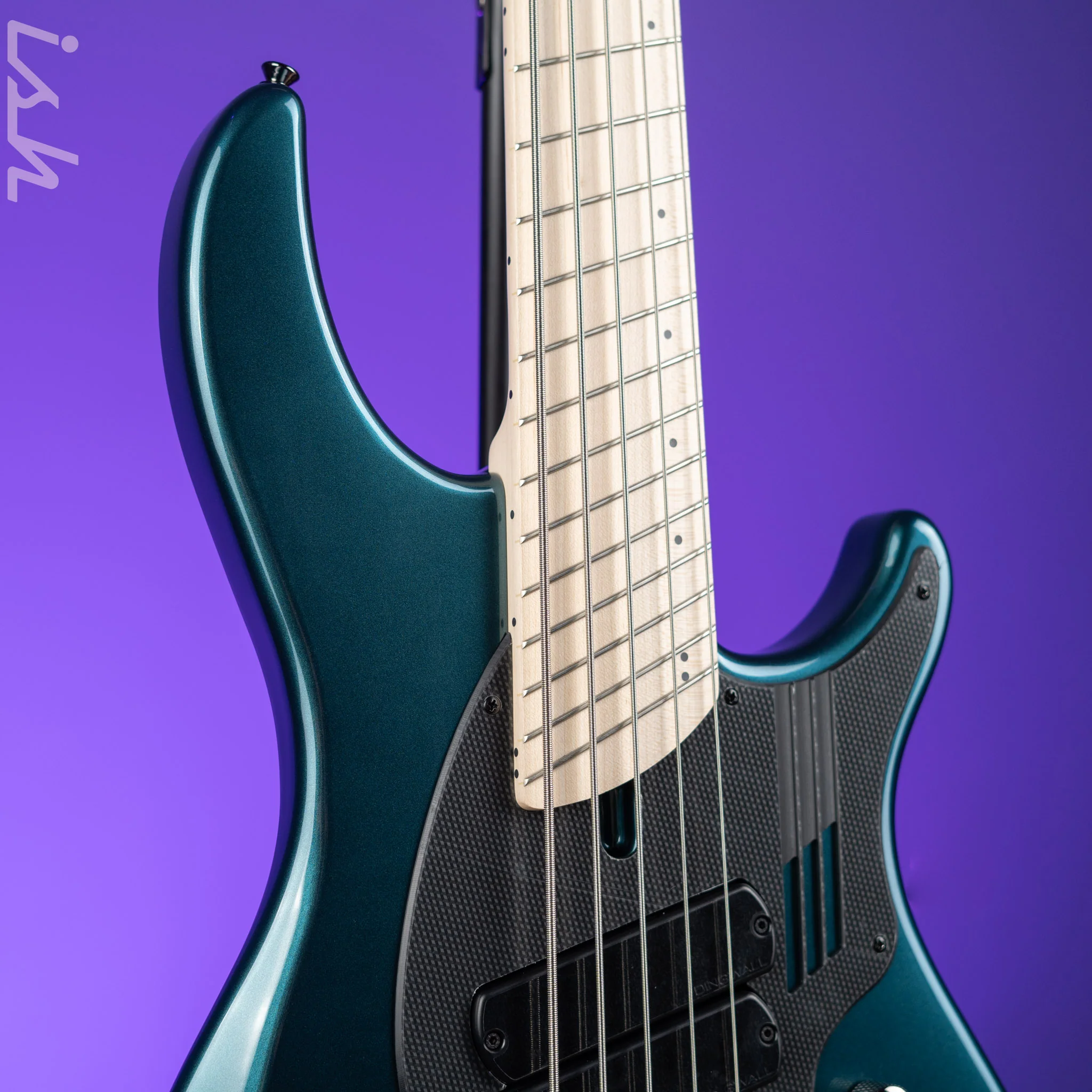 Dingwall NG-3 5-String Bass Black Forest Green - Image 3
